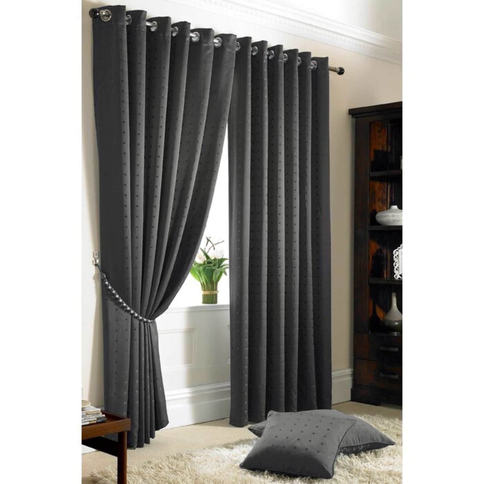 Bicknell Eyelet Room Darkening Curtains (Set of 2) - RRP £33.99