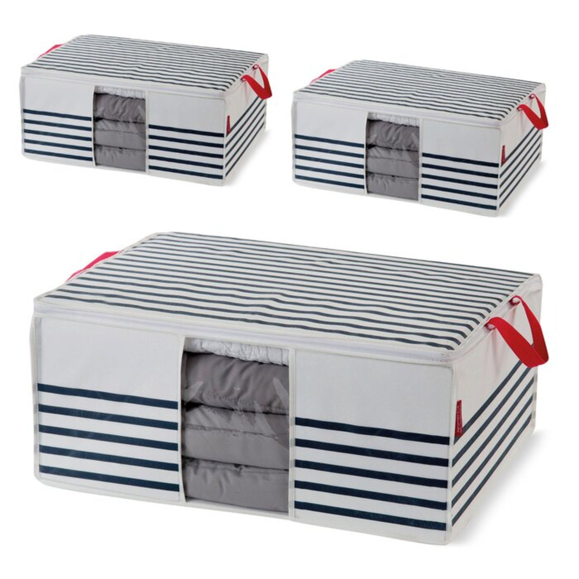 3 Piece Fabric Underbed Storage Set - RRP £28.99 each