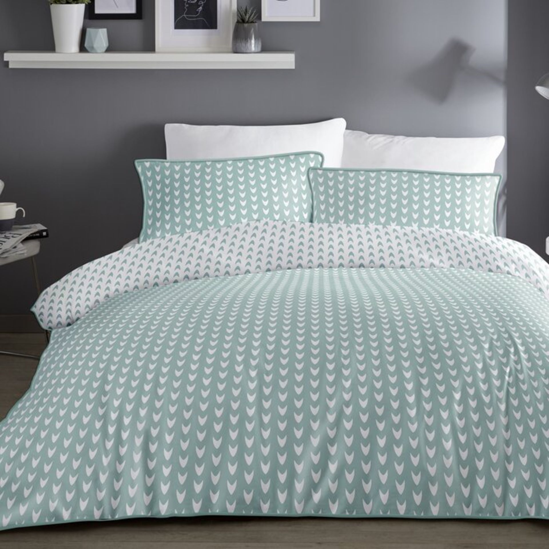 Lara 180 TC Percale Duvet Cover Set - RRP £38.87