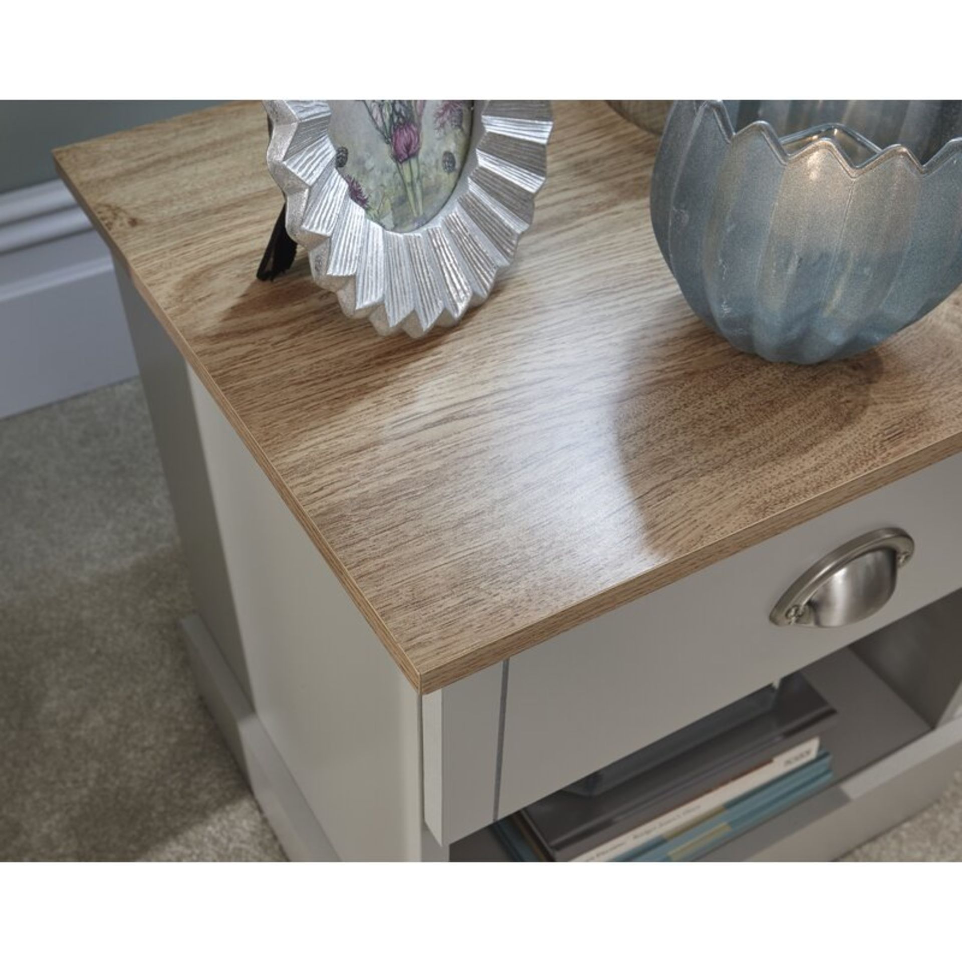 Chapin 1 Drawer Bedside Table - RRP £77.99 - Image 4 of 6