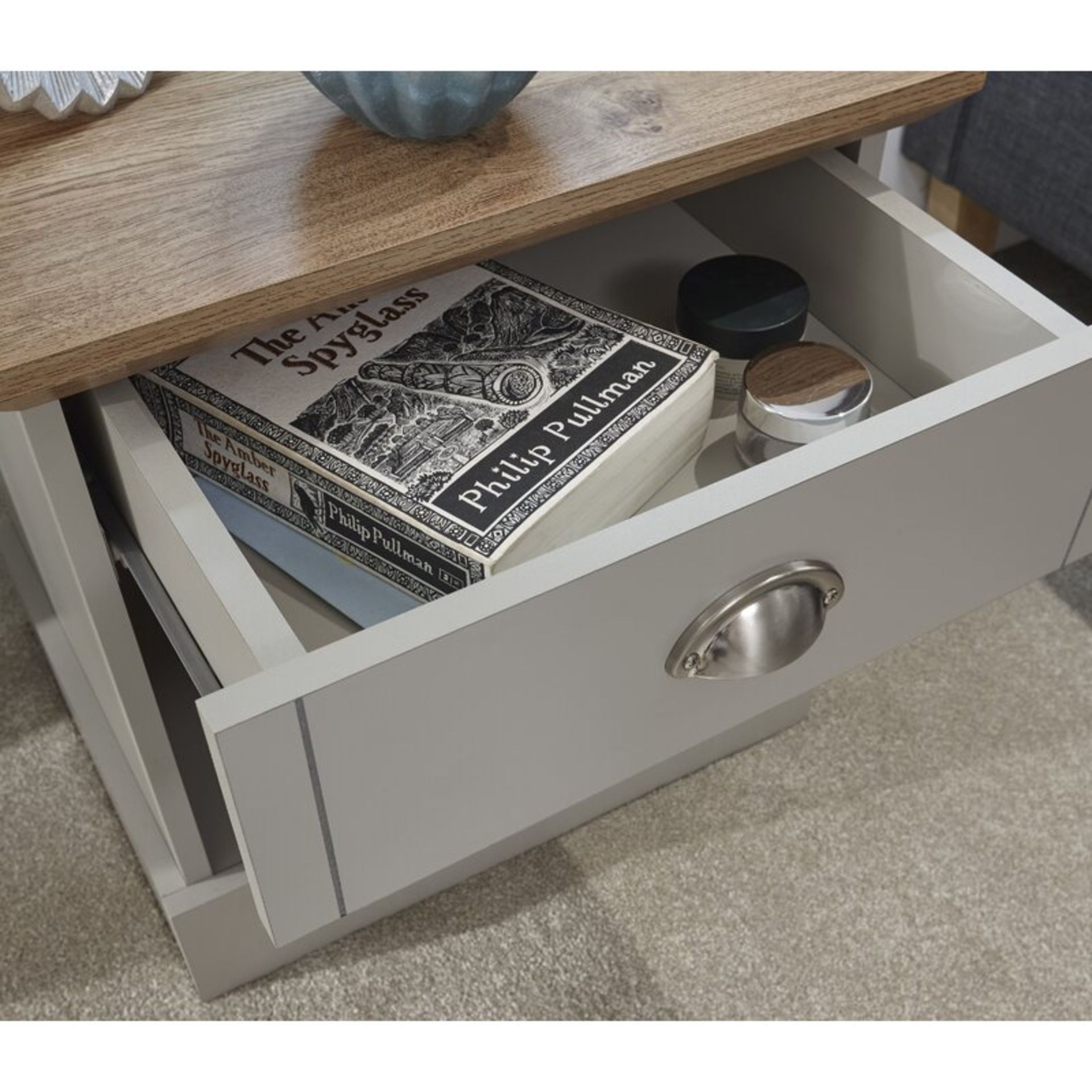 Chapin 1 Drawer Bedside Table - RRP £77.99 - Image 3 of 6