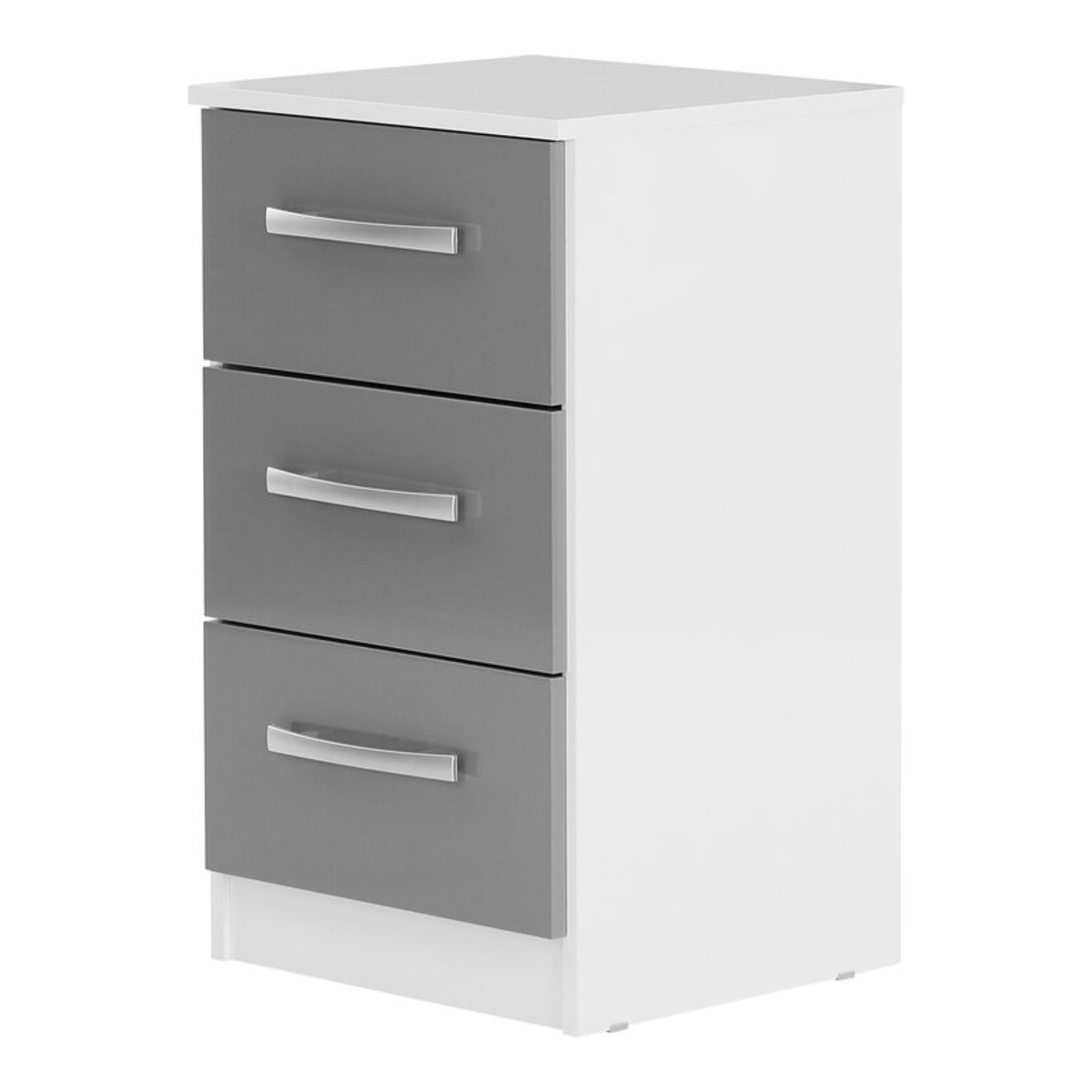 Dugg 3 Drawer Bedside Table - RRP £83.99 - Image 5 of 6