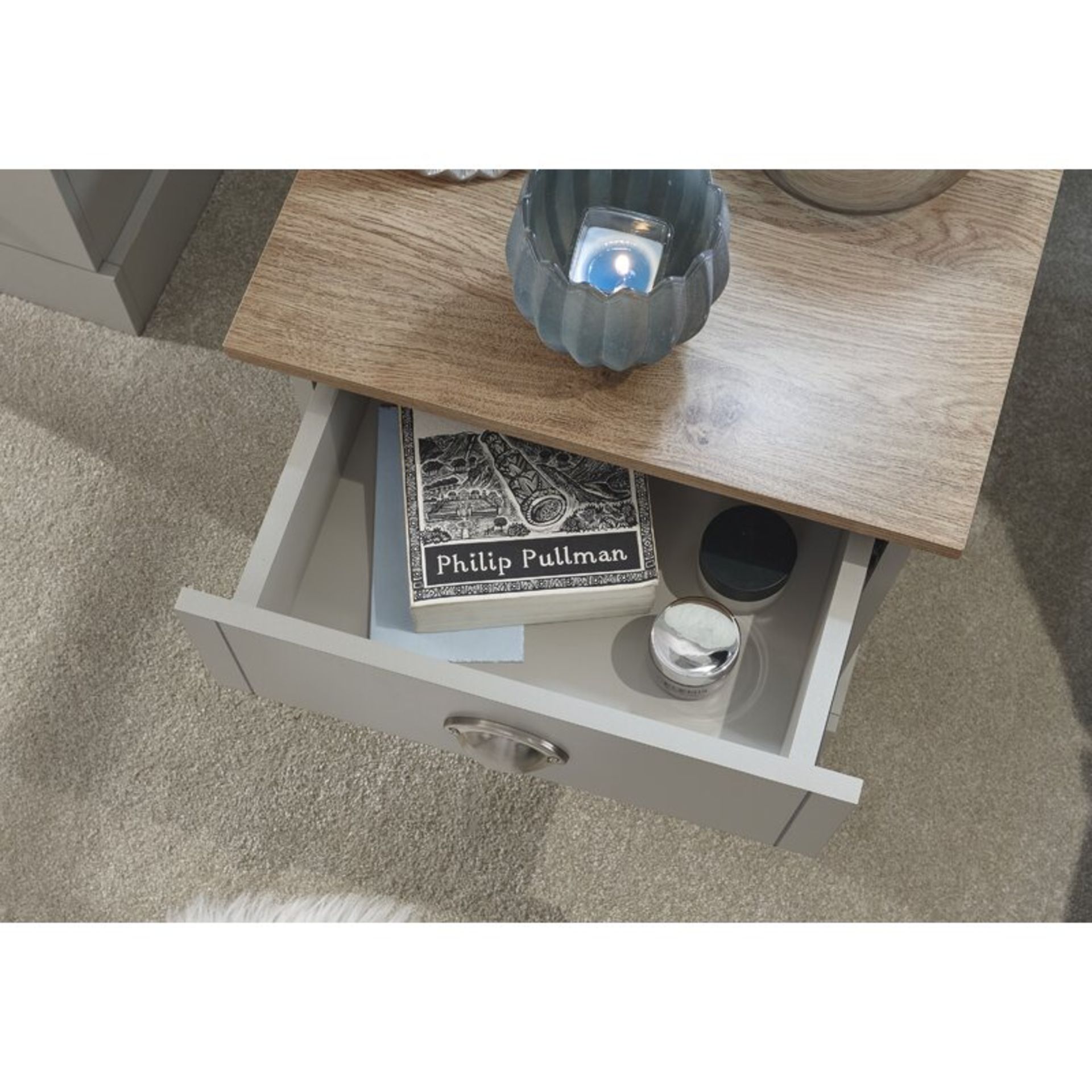 Chapin 1 Drawer Bedside Table - RRP £77.99 - Image 6 of 6