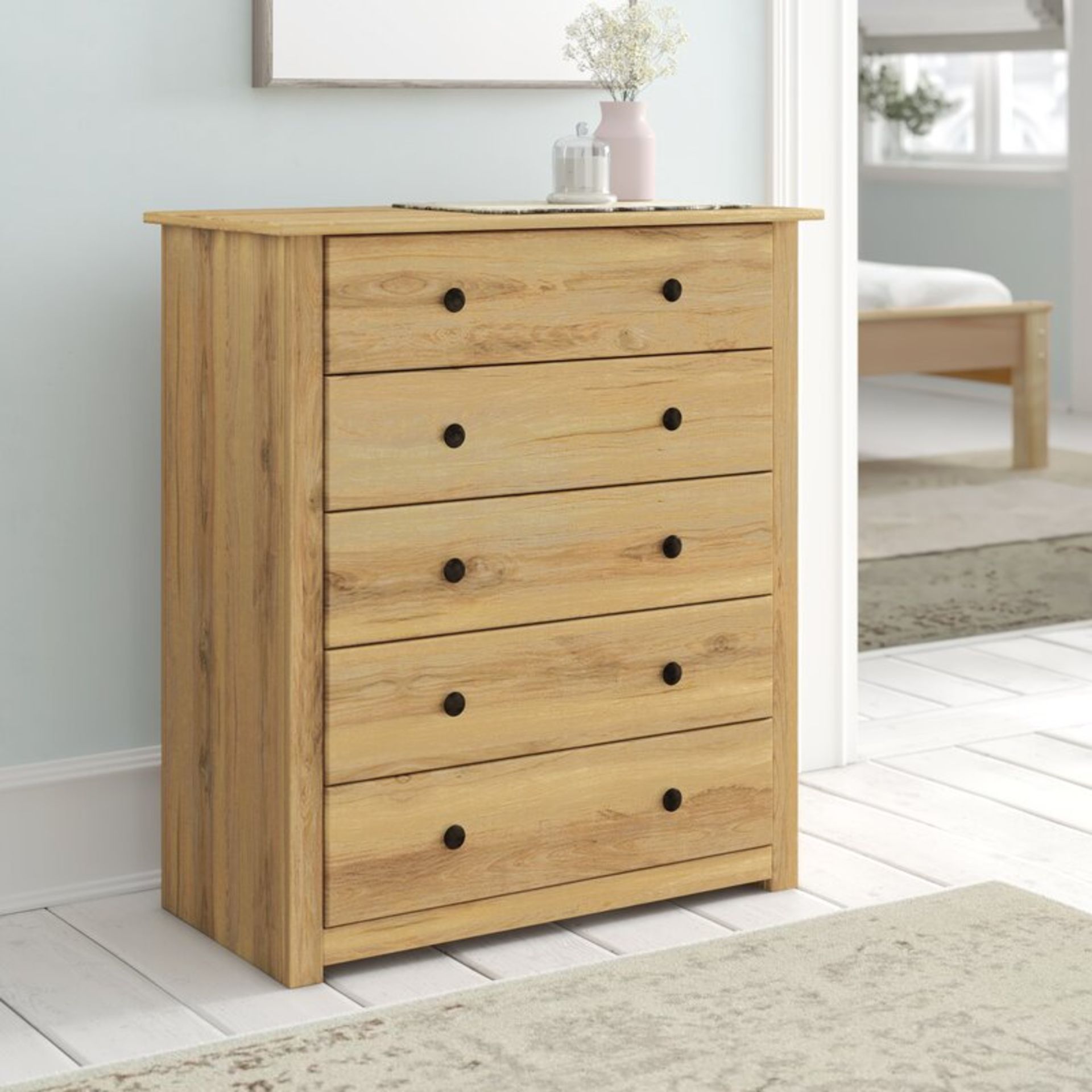 Vida Panama 5 Drawer Chest RRP £107.99