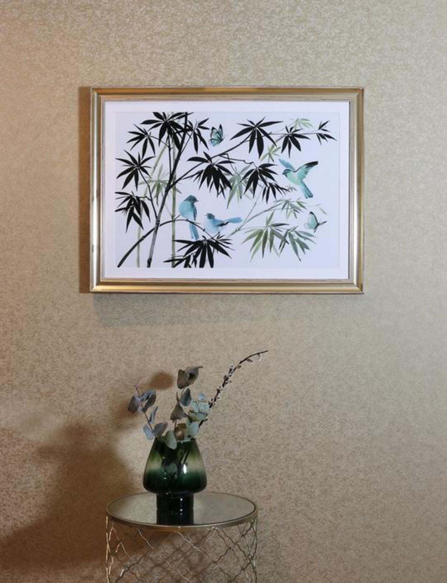 New Oriental Birds Framed Print - Image 2 of 2
