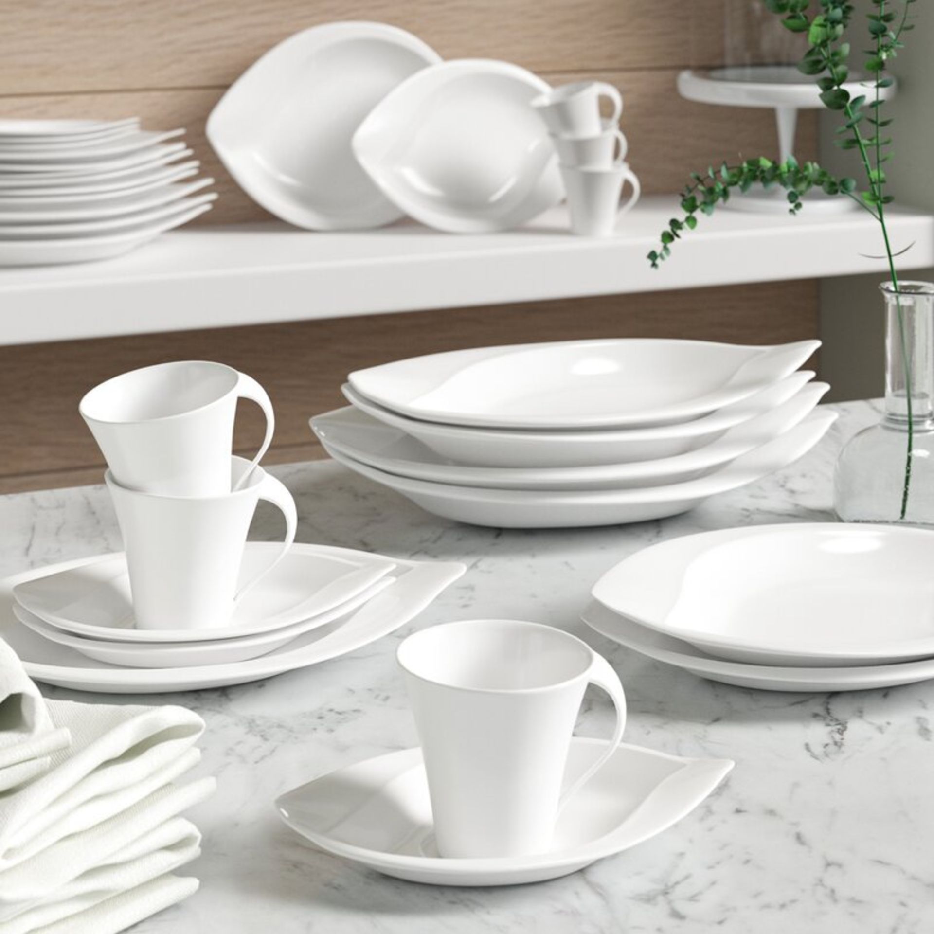 Owings 30 Piece Dinnerware Set, Service for 6 - RRP £139.99