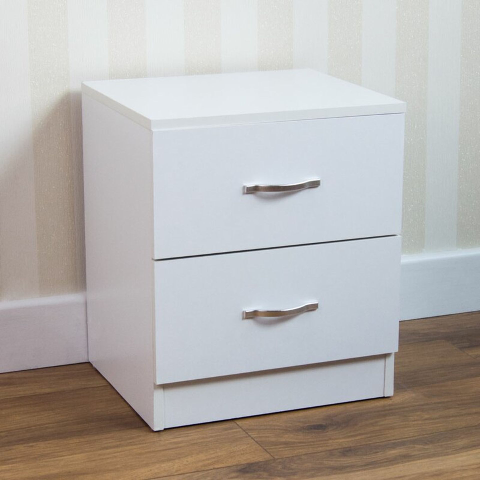 Audrina 2 Drawer Bedside Table - RRP £55.99