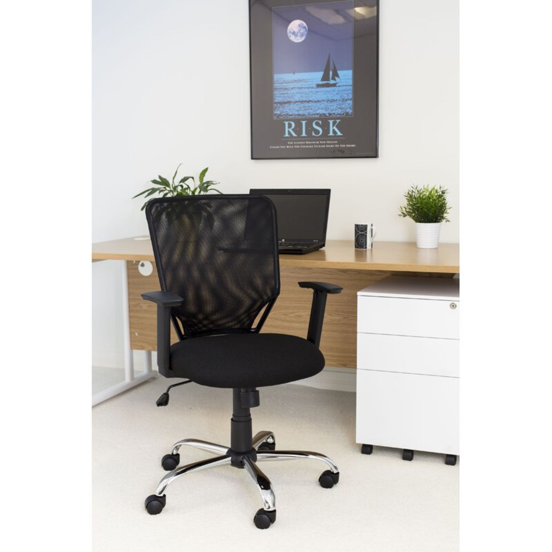 Mesh Desk Chair - RRP £108.99 - Image 2 of 2