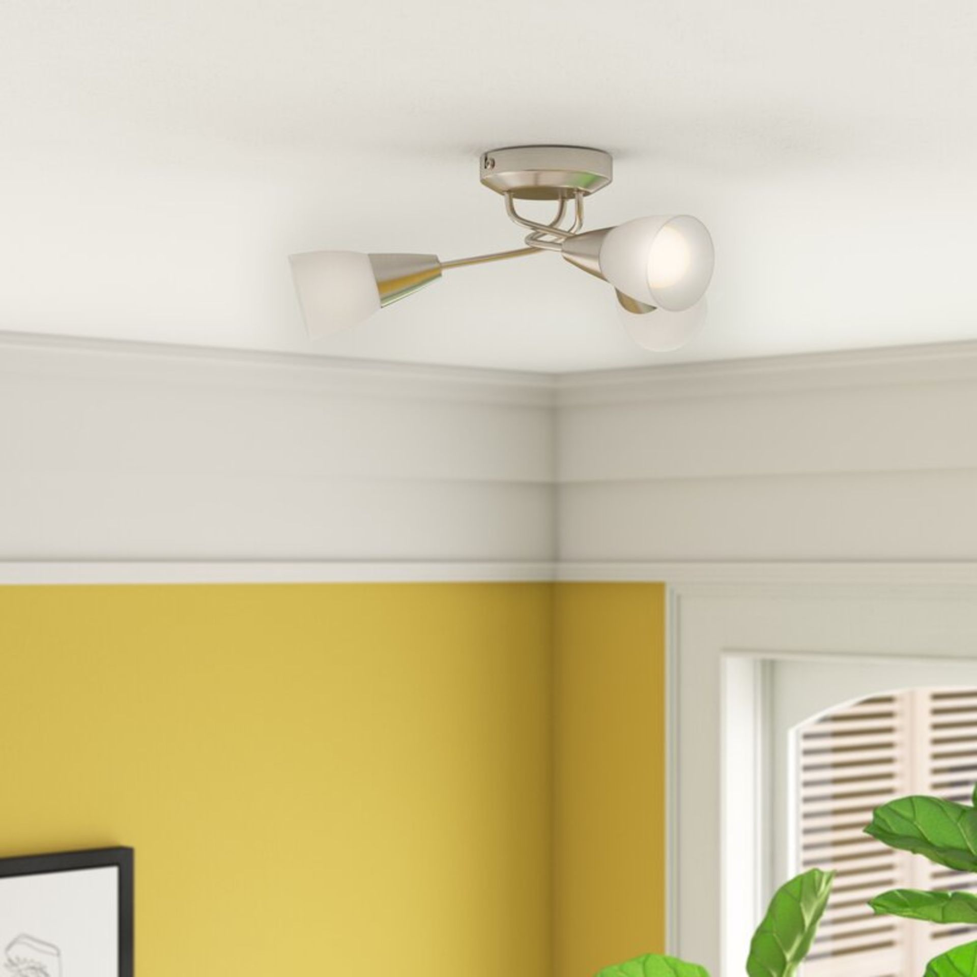 Lorraine 3-Light Ceiling Spotlight - RRP £39.99 - Image 2 of 2