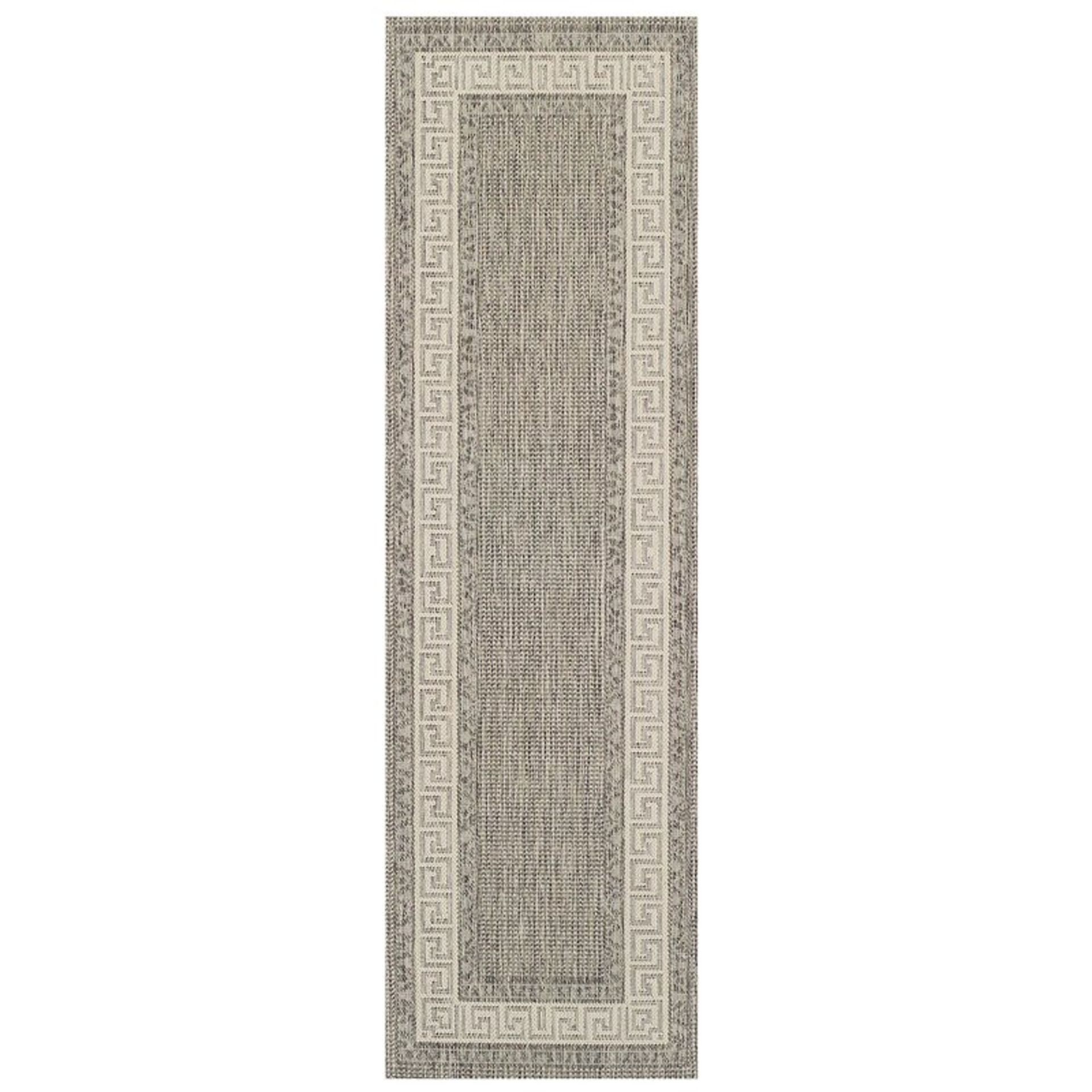 Meredith Flatweave Grey Rug - RRP £40.04