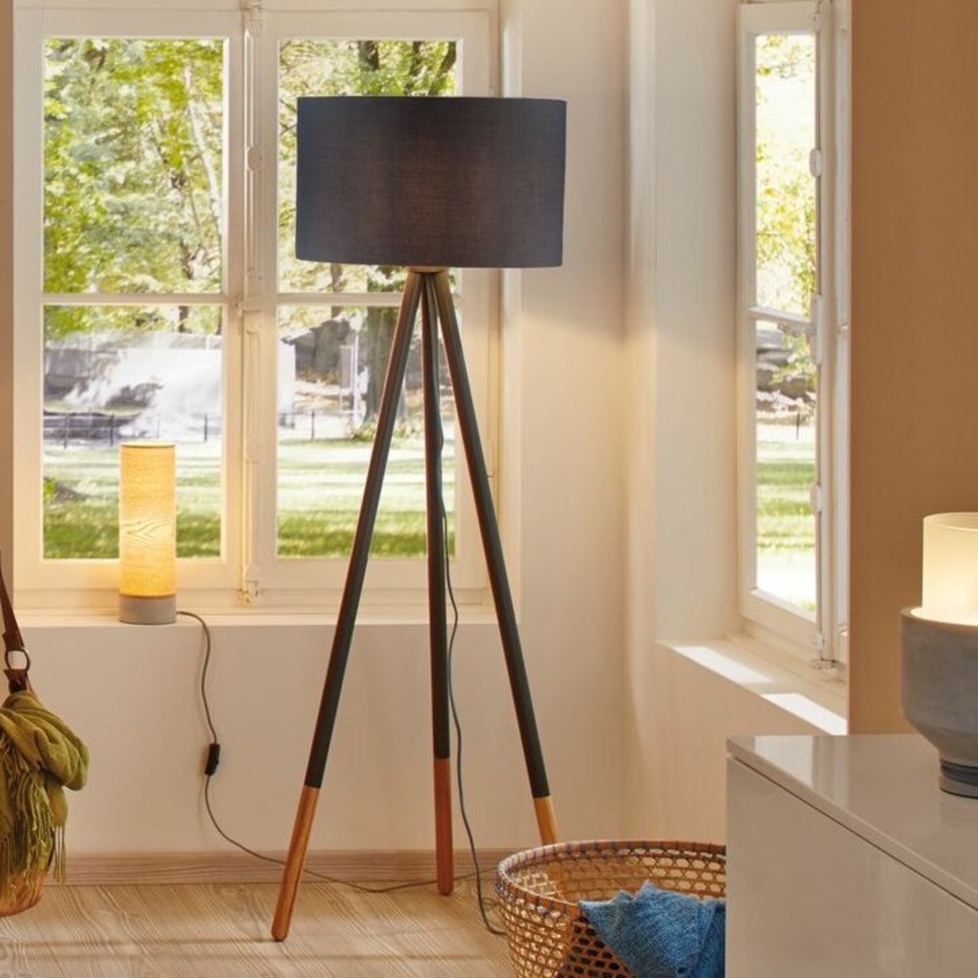 Leopold 153cm Tripod Floor Lamp - RRP £104.99 - Image 2 of 2