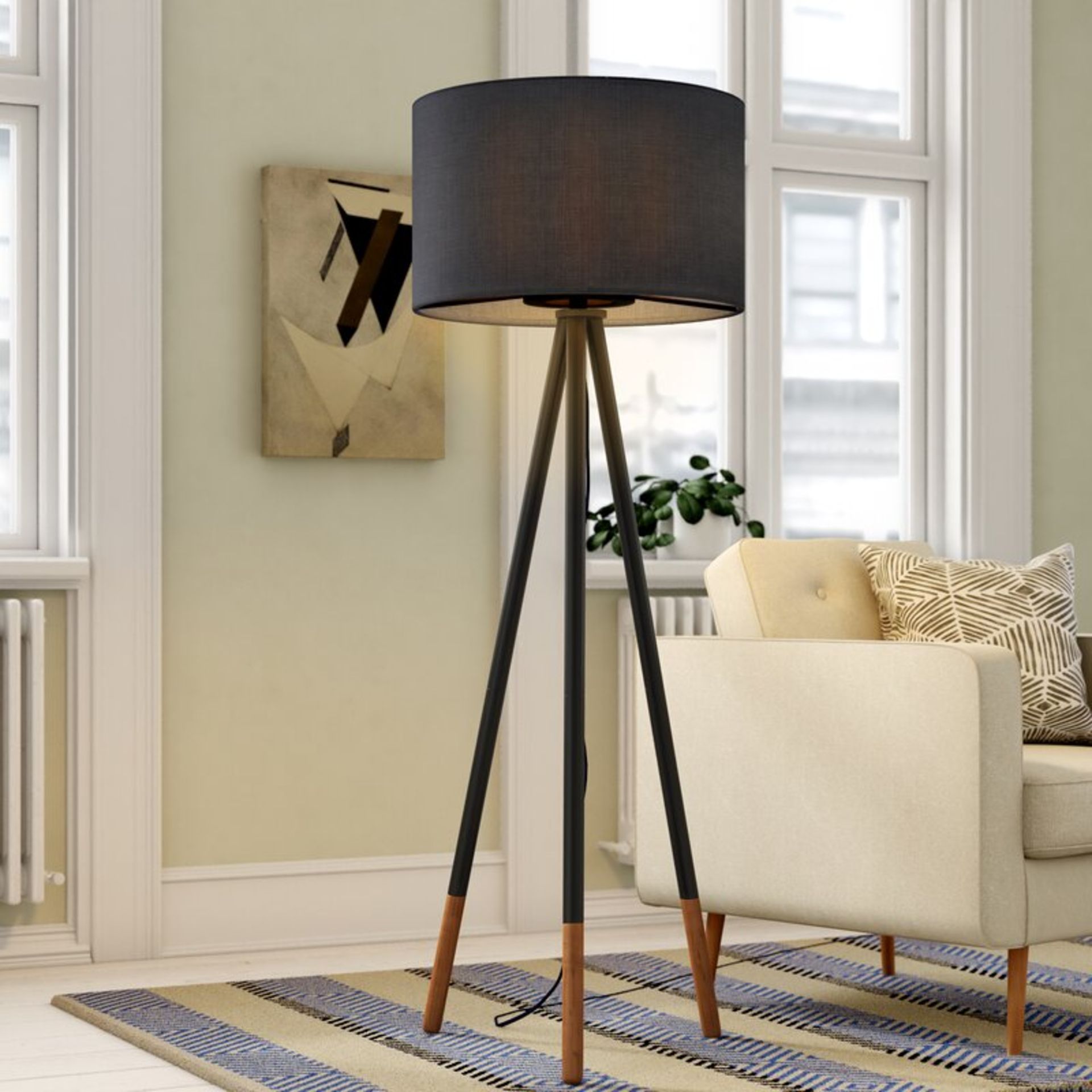 Leopold 153cm Tripod Floor Lamp - RRP £104.99