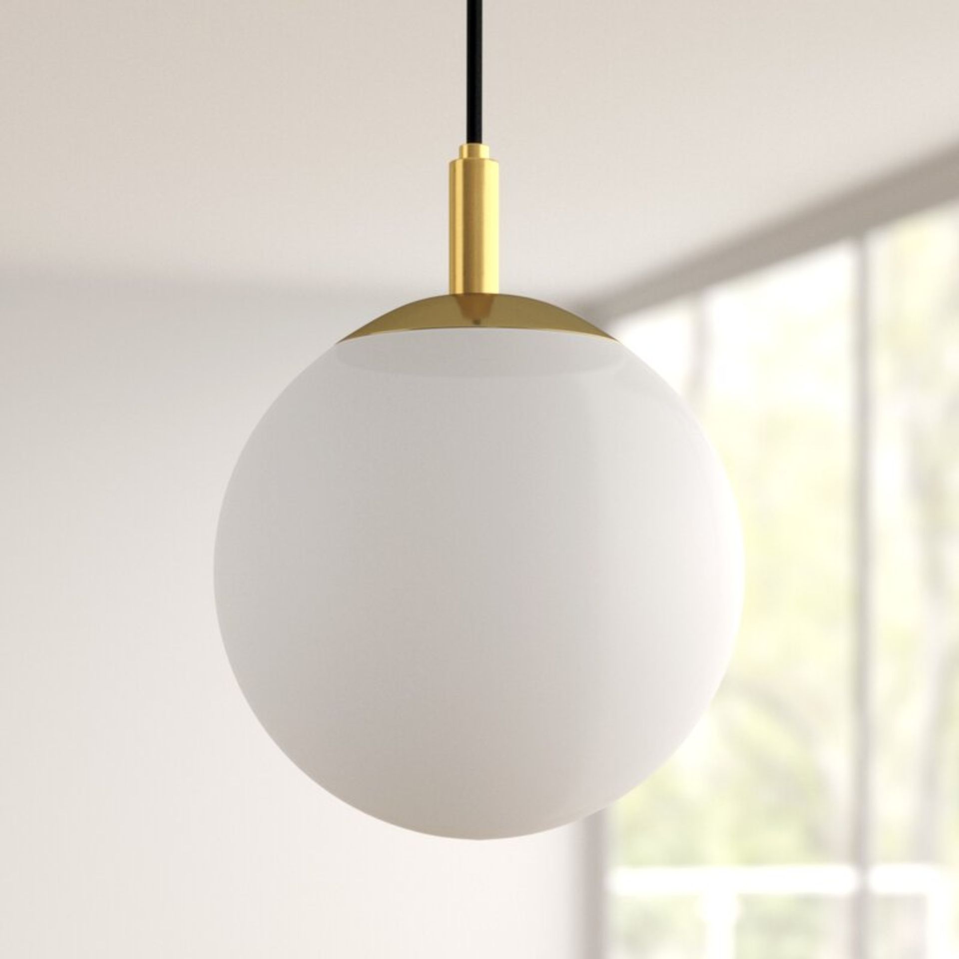 Endsley 1-Light Globe LED Pendant - RRP £39.99 - Image 2 of 2