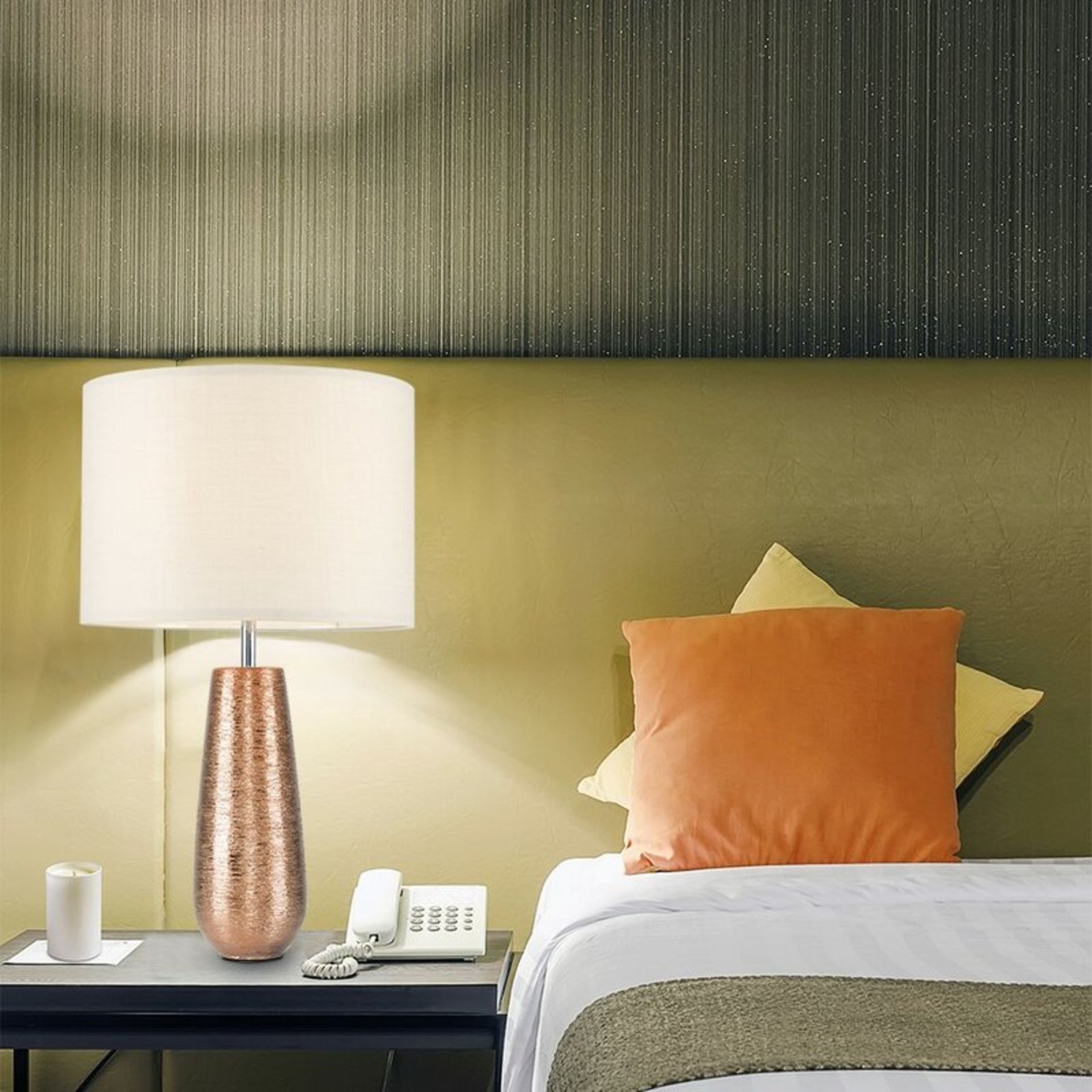 Renata 65cm Table Lamp - RRP £107.99 - Image 2 of 2