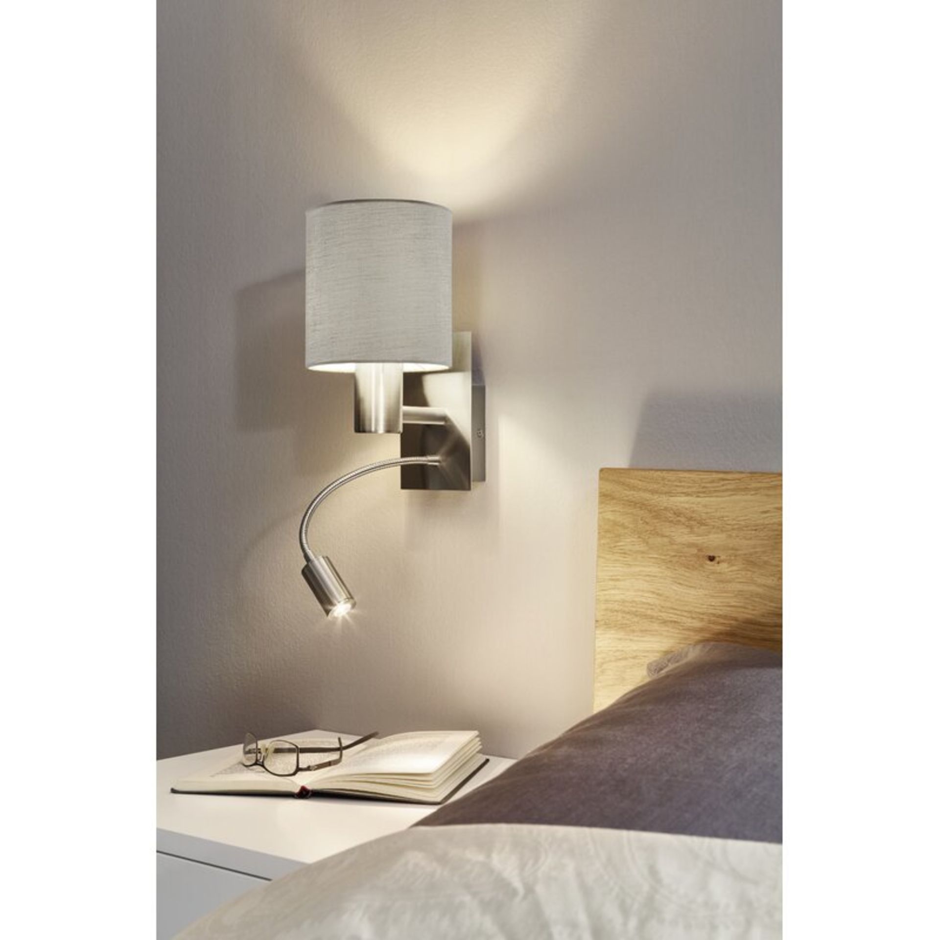 Patience 2-Light LED Sconce x 2 - RRP £79.20 Per Light - Image 2 of 2