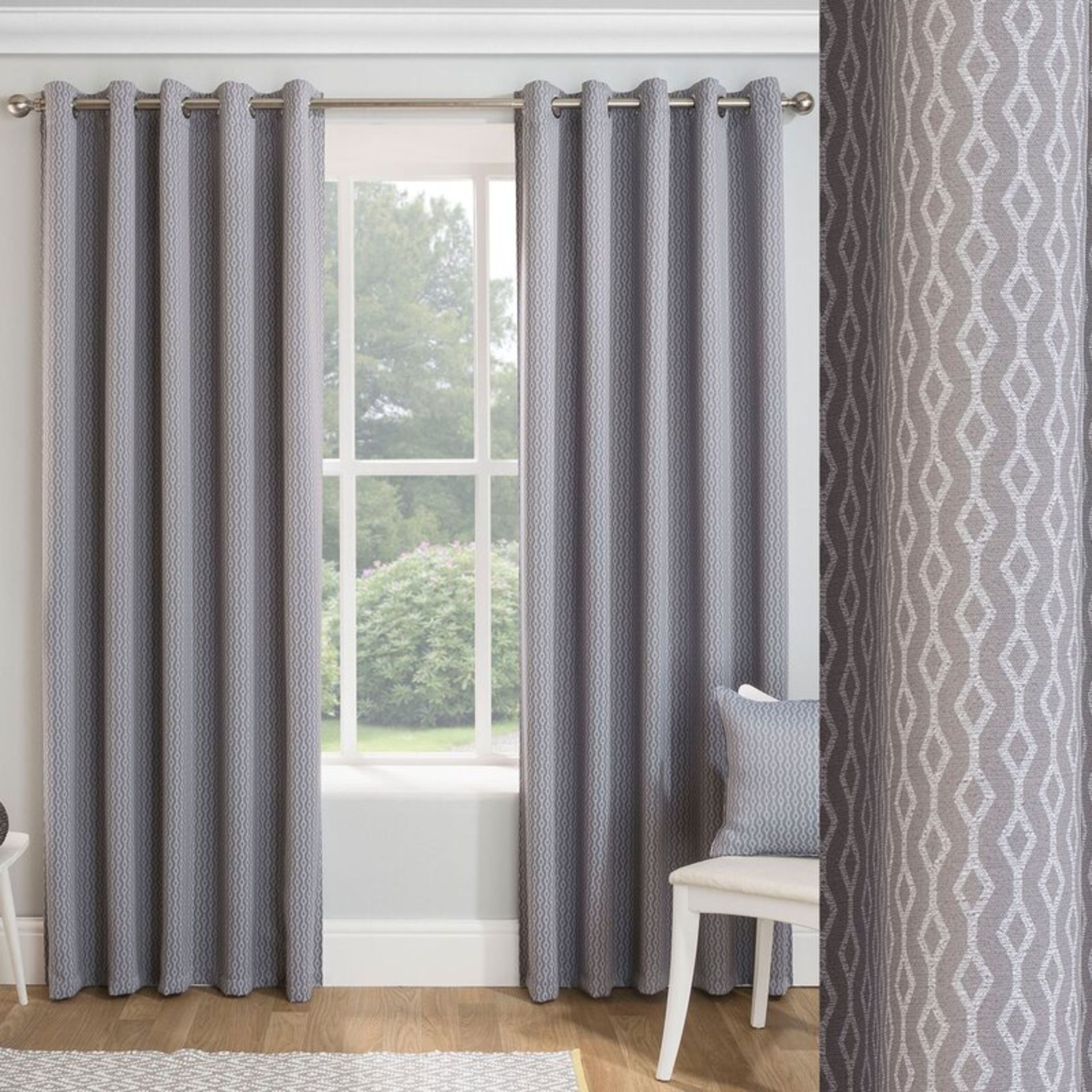 Landau Eyelet Room Darkening Thermal Curtains (Set of 2) - RRP £43.99