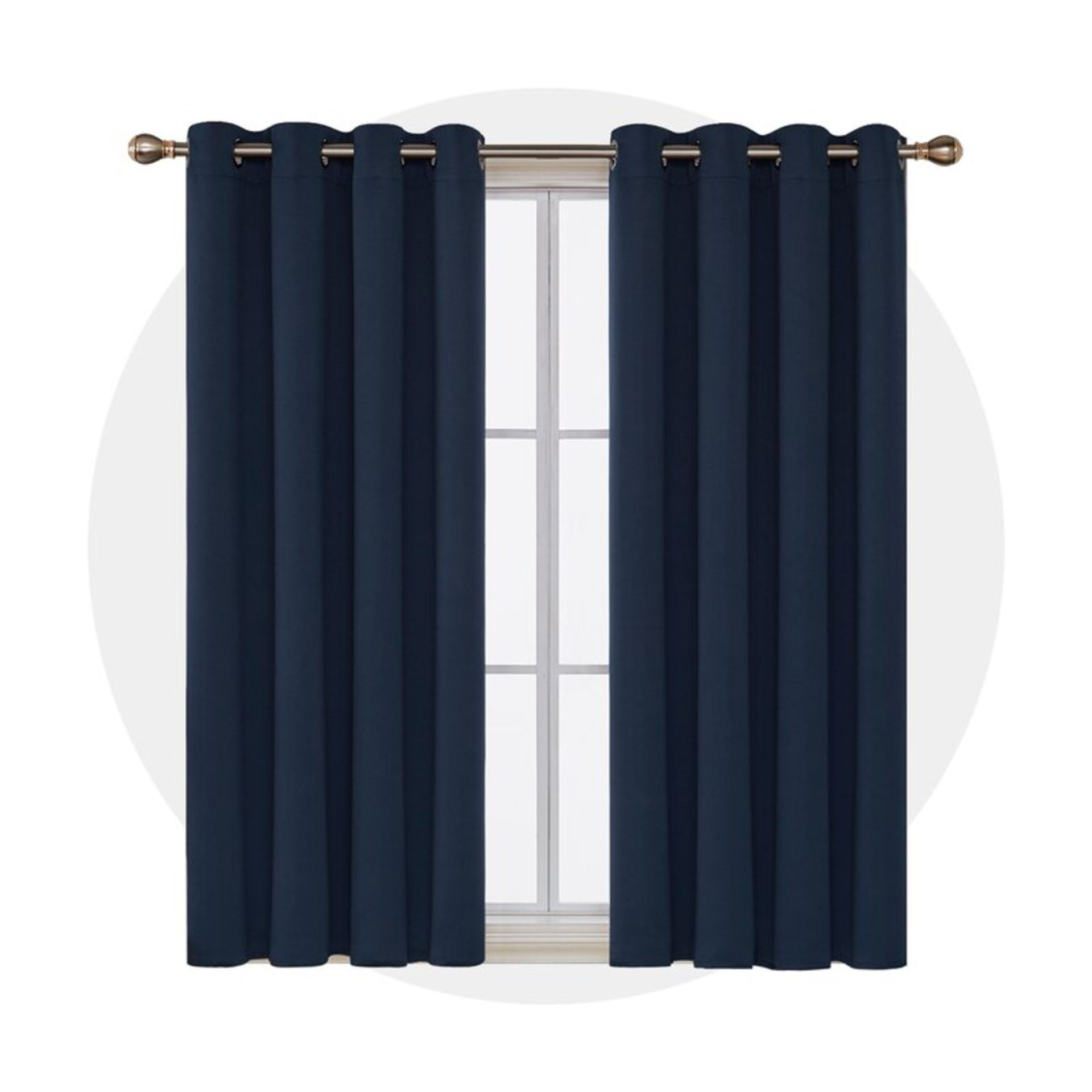 Cabrera Eyelet Blackout Thermal Curtains (Set of 2) - RRP £58.99