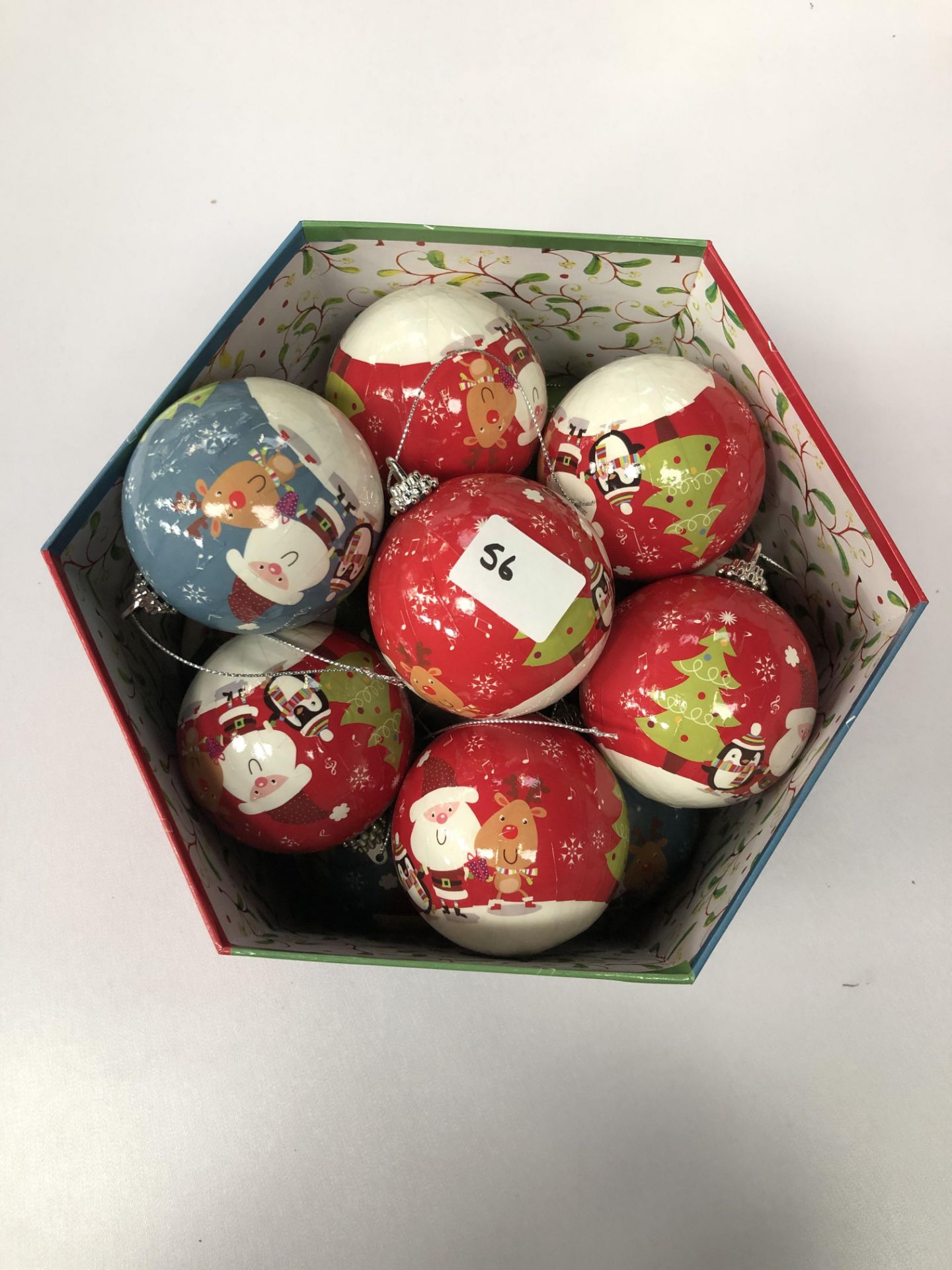 Box 14 Christmas baubles