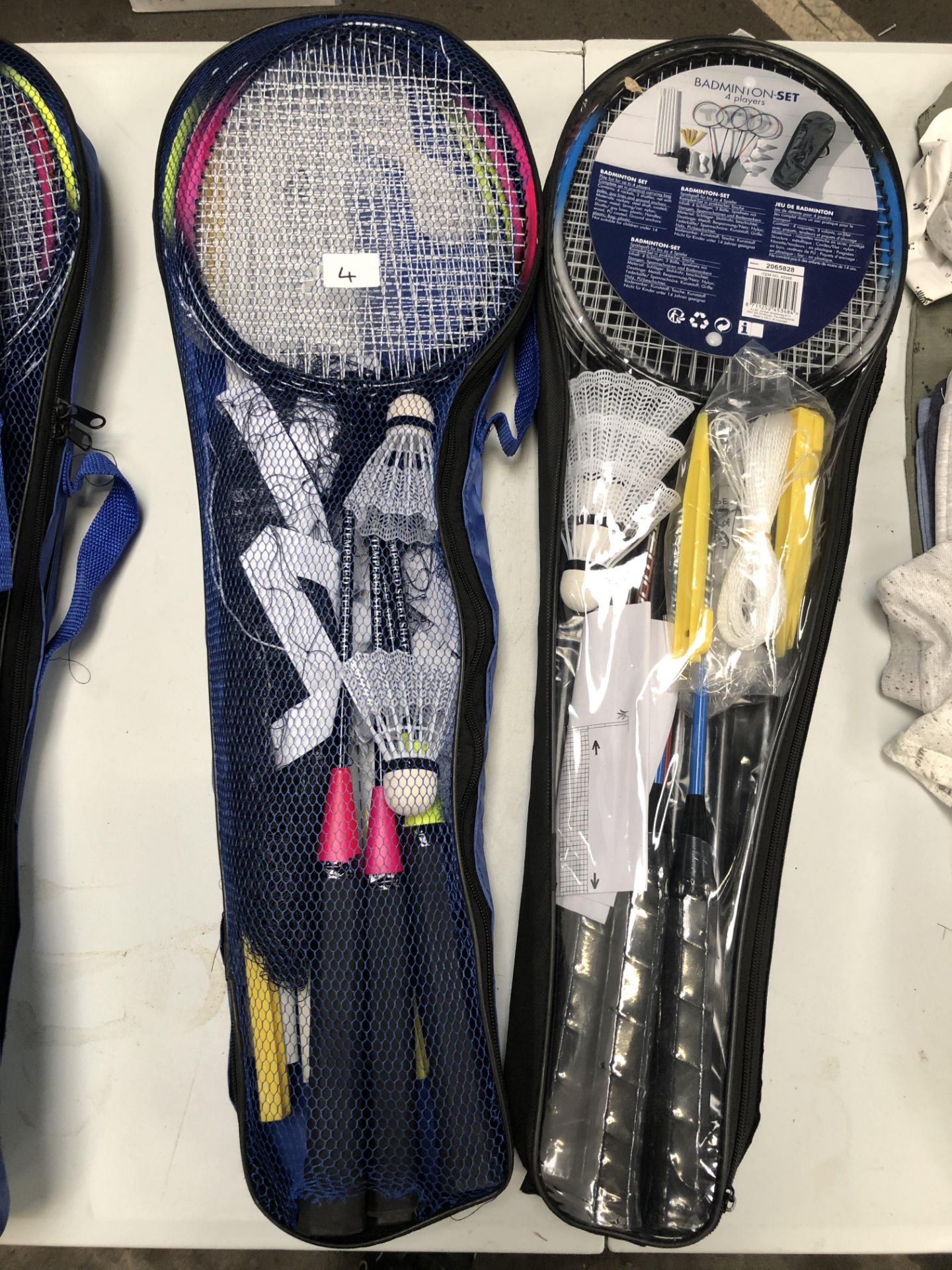 x 2 Badminton Sets