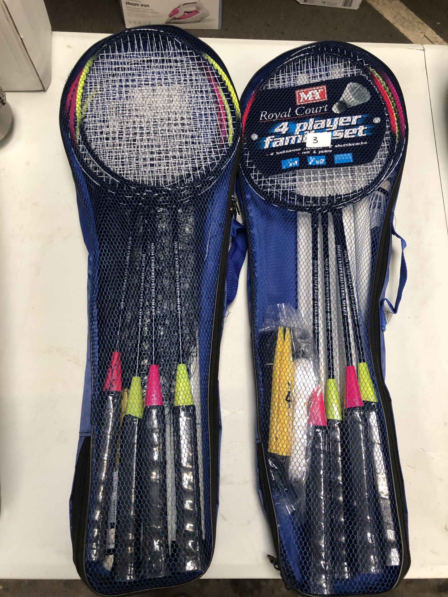 x 2 Badminton Sets