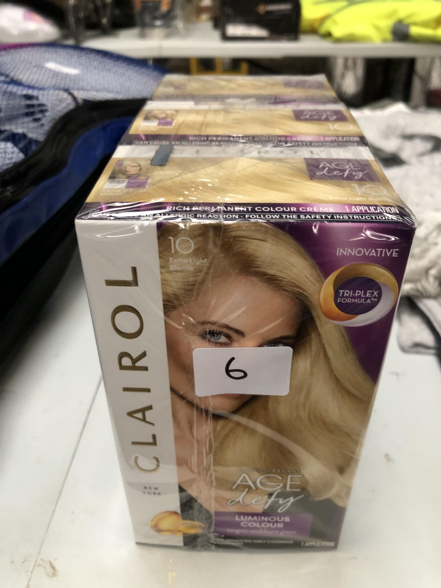 x 3 boxes light blonde hair products