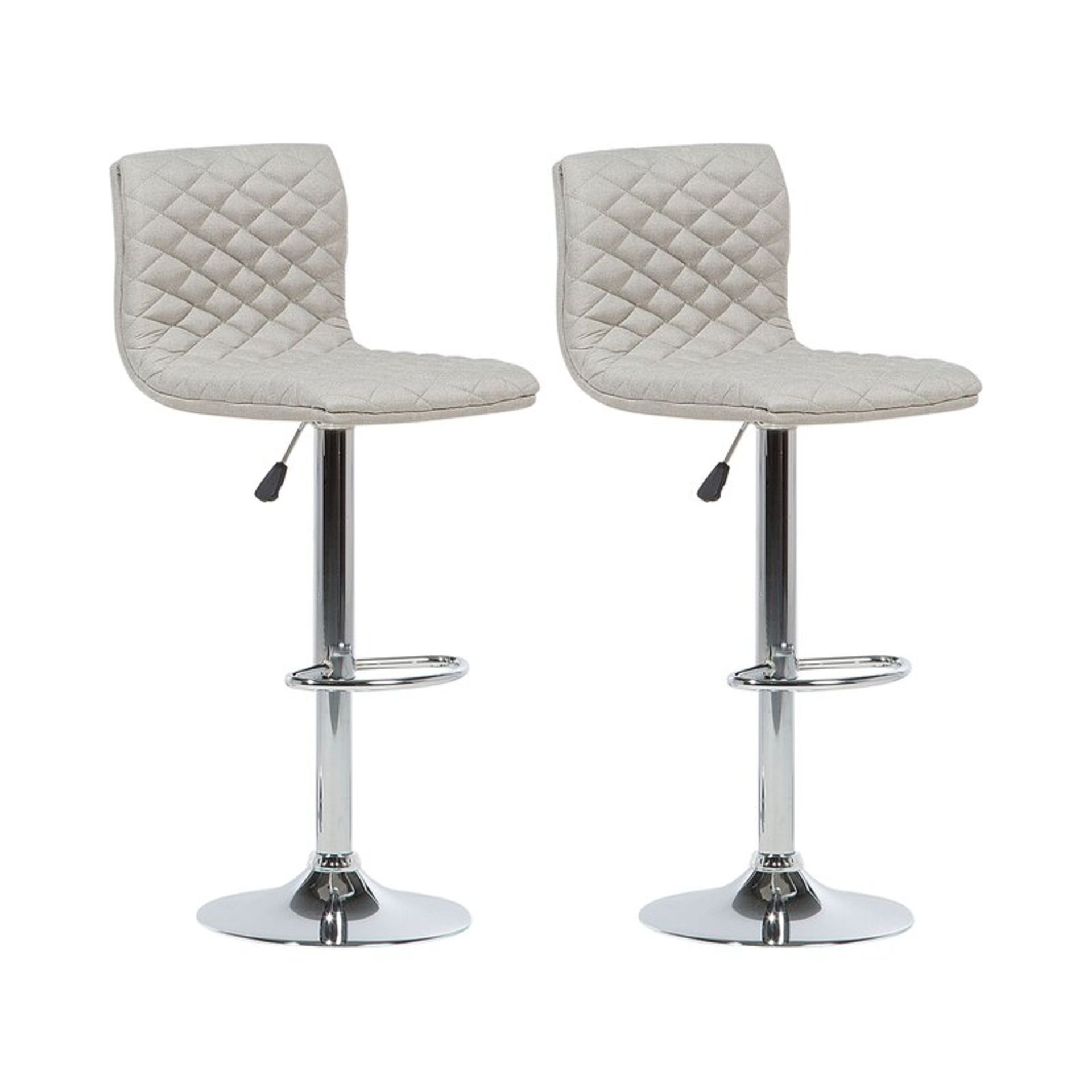 Laurel Height Adjustable Swivel Bar Stool (Set of 2) - RRP £149.99