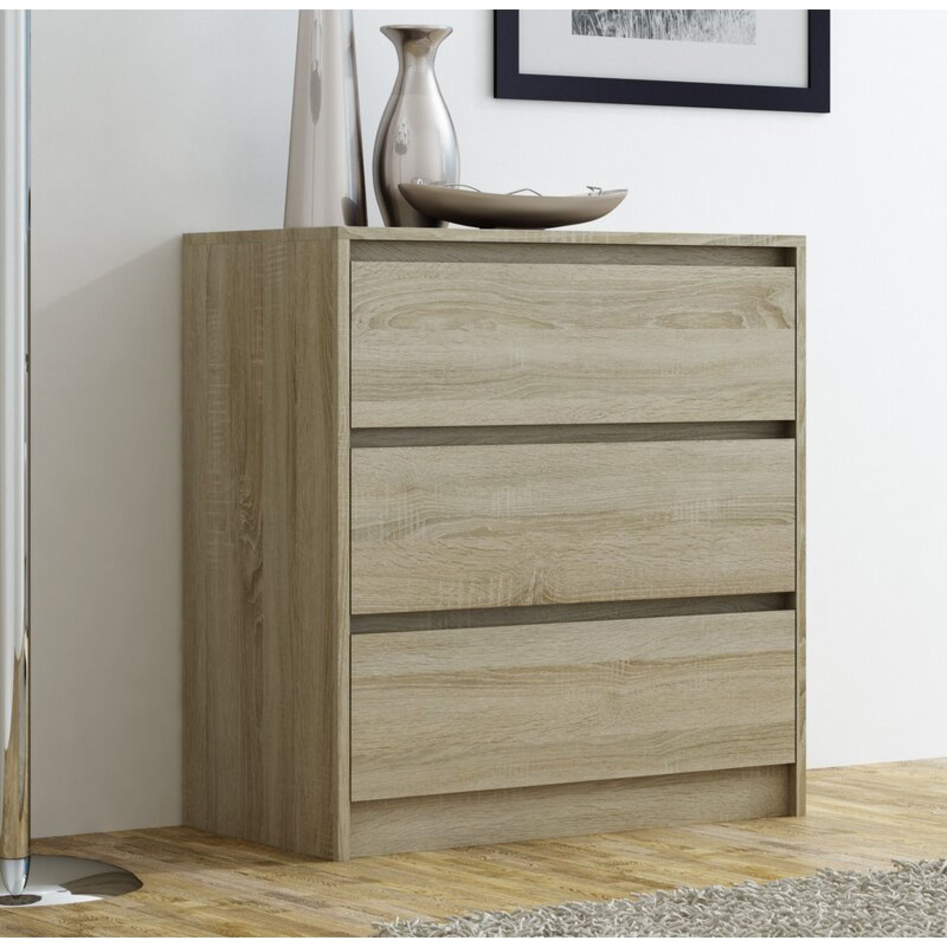 Hoelscher 3 Drawer Chest - RRP £137.99