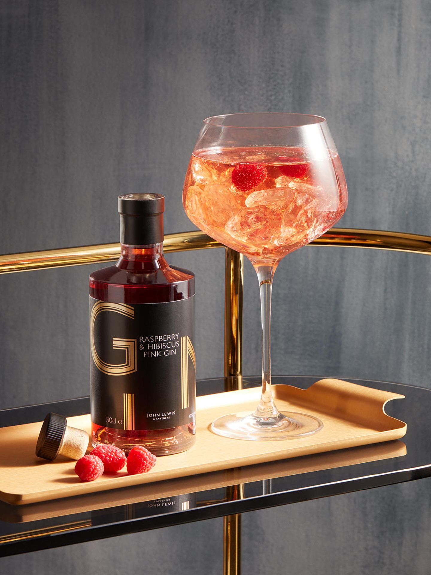 Brand New John Lewis & Partners Copa Gin Glasses, Set of 4, 720ml, Clear