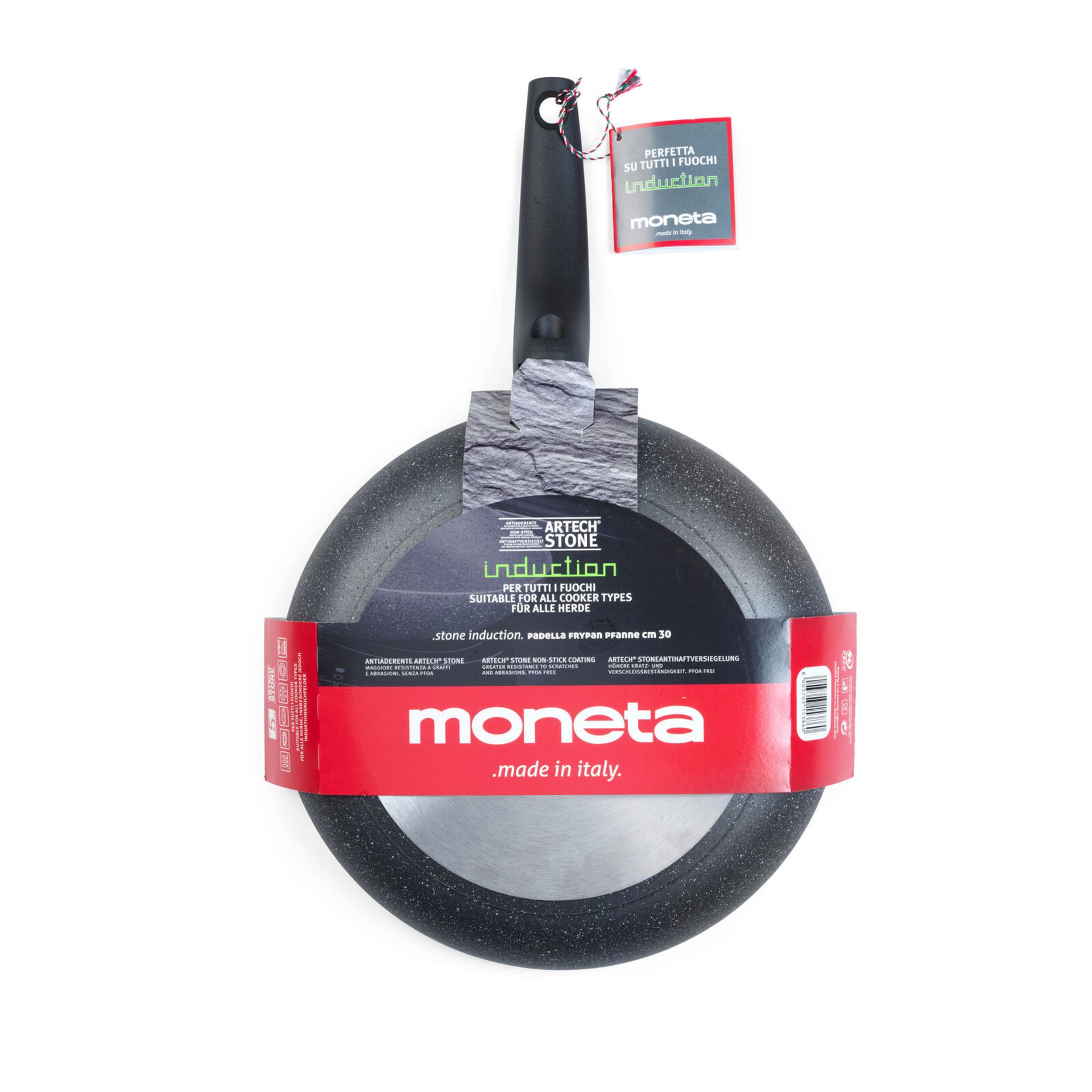 Brand New Moneta Artech Stone 30cm Non-Stick Frying Pan With Bakelite Handle - RRP £29. - Image 2 of 2