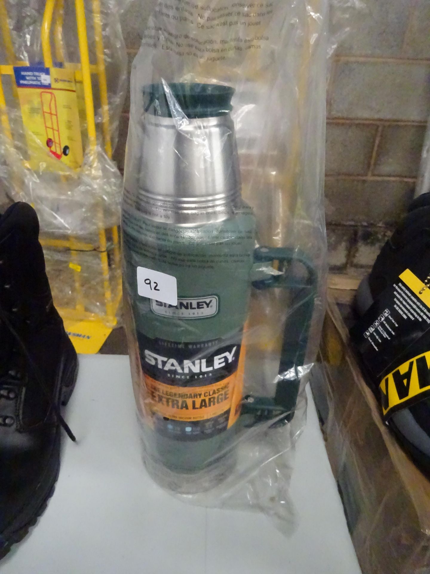 Green Stanley 1.3L XL classic flask - No LID