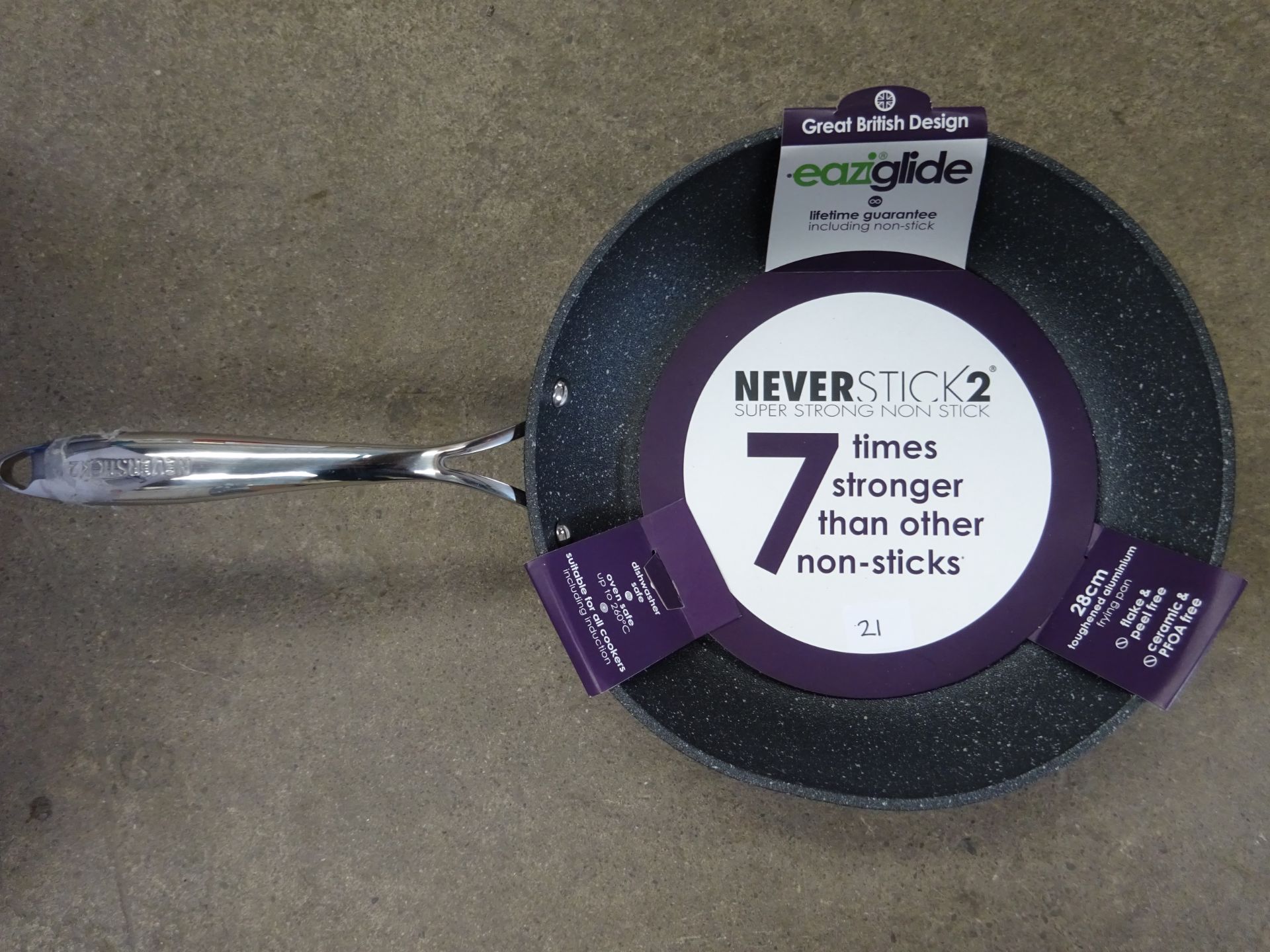 Easy glide - never stick 28cm frying pan - RRP £48.00