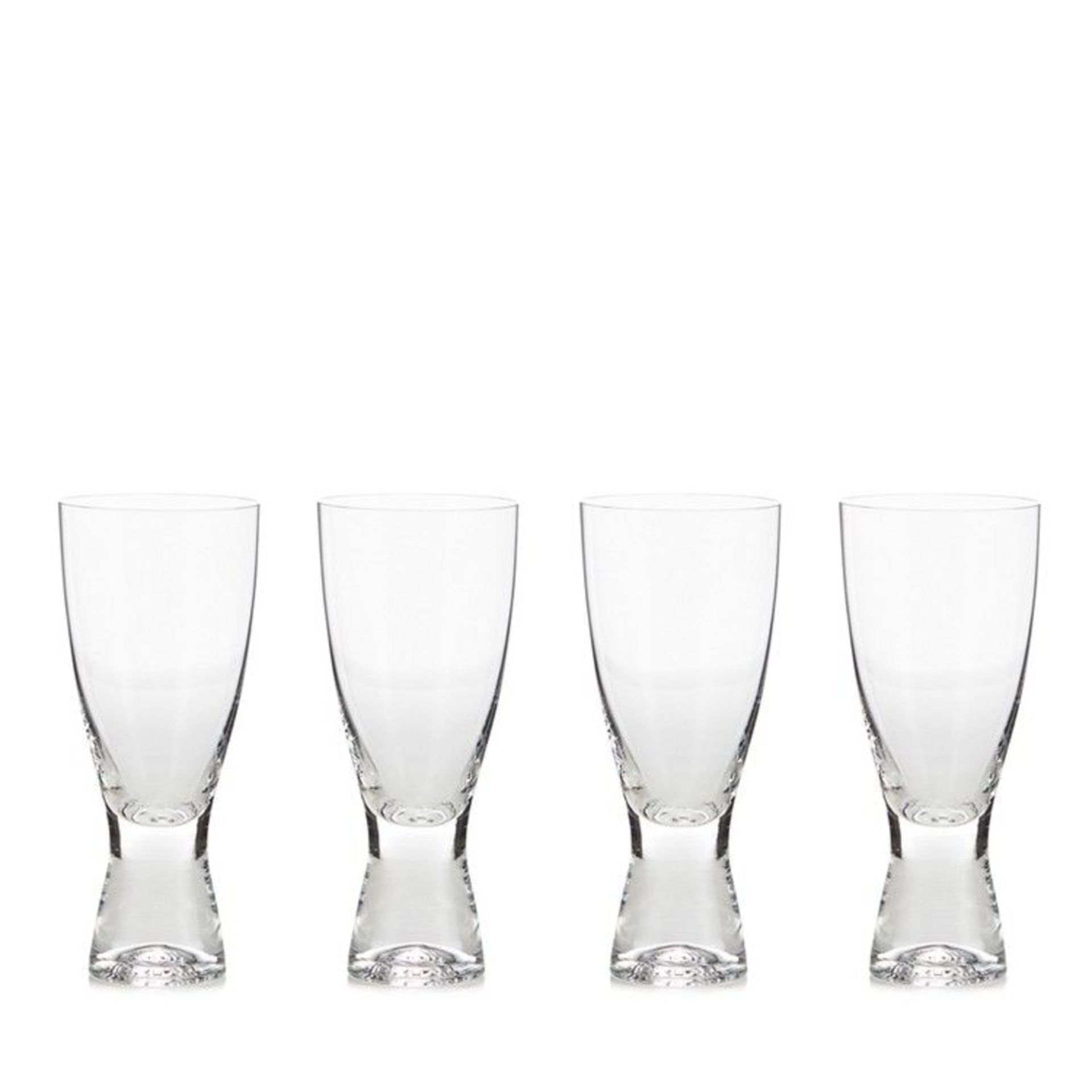 BRAND NEW 4 PACK 'OSLO' TALL GLASSES - RRP £20.