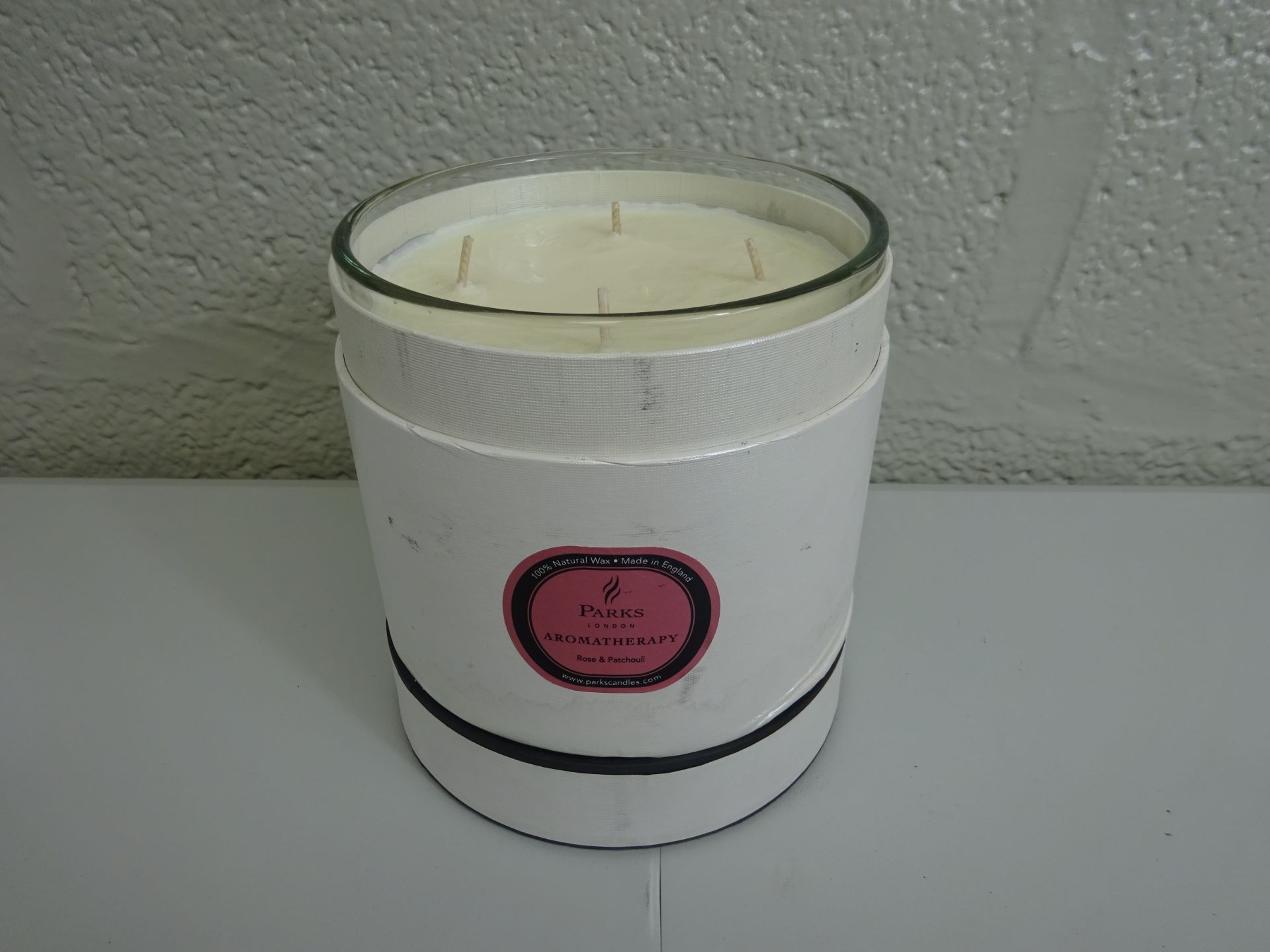 Parks London Rose & patchuoli scented candle - RRP £144.00