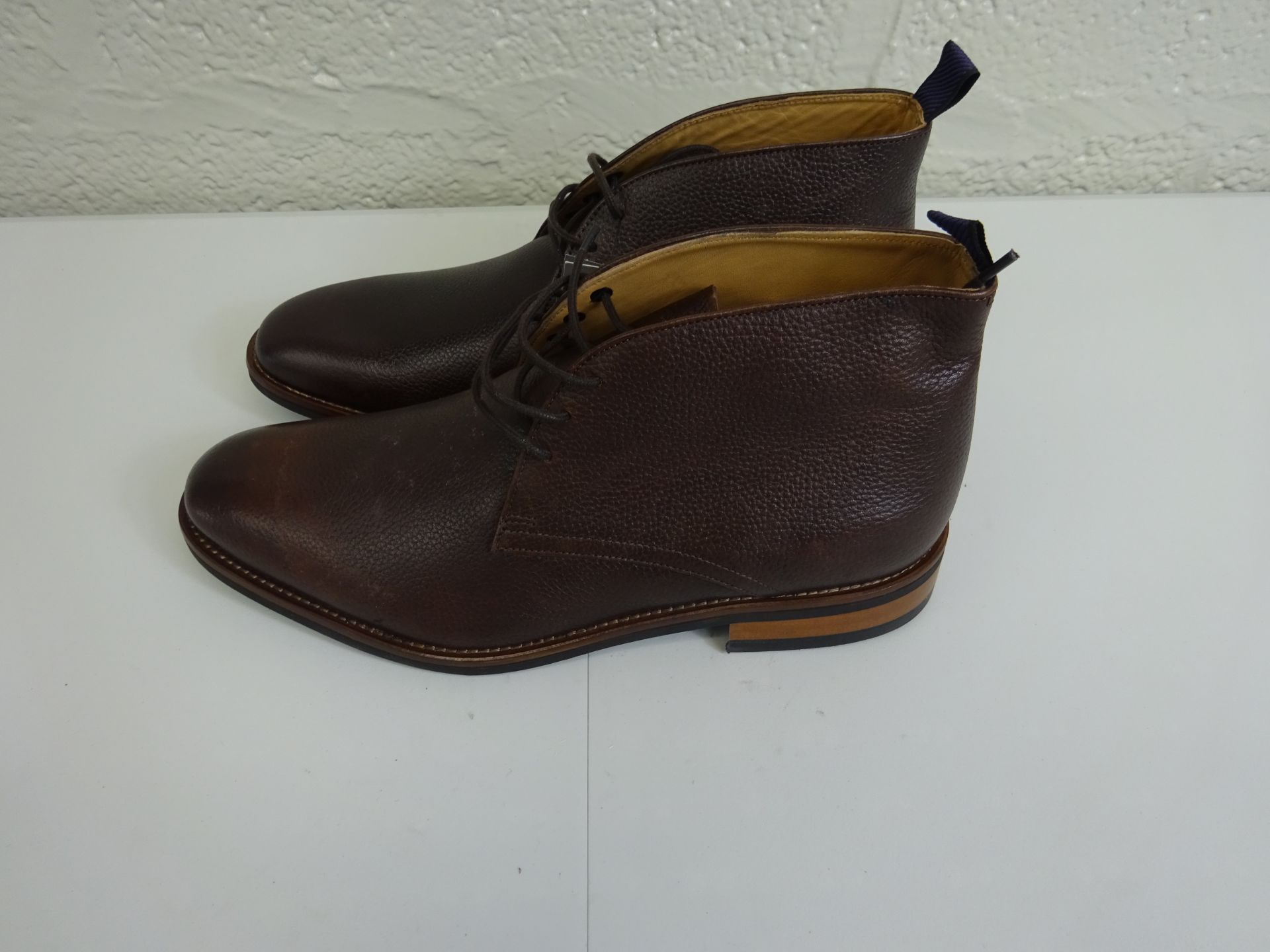 M & S Size 9 Mens brown leather shoes - RRP £79.00