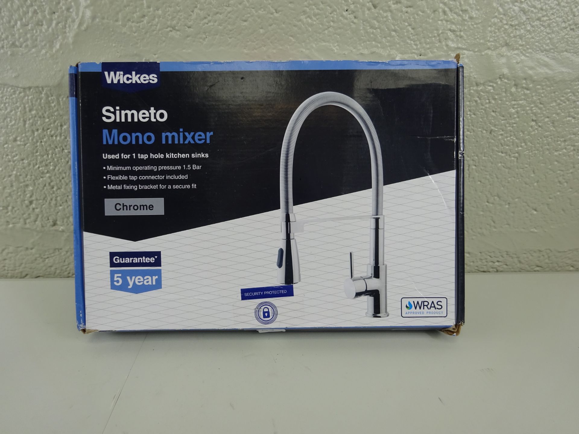 Wicks Simoto mono mixer chrome tap - RRP £110.00