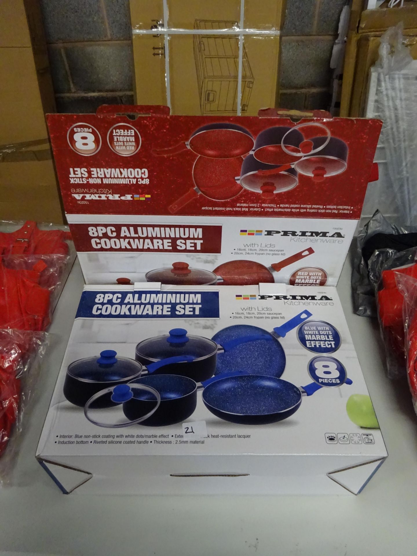 X2 ALUMINIUM COOKKWARES SETS