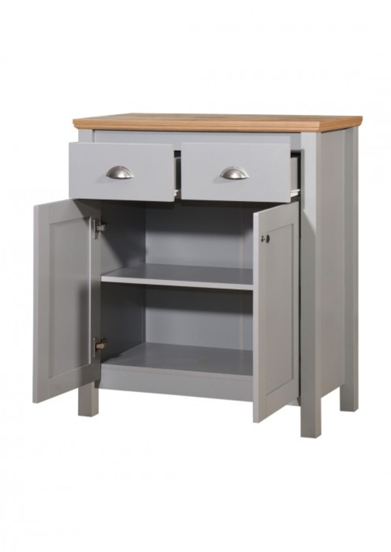 Eaton 2 Door 2 Drawer Compact Sideboard - RRP £124.99 - Image 2 of 2