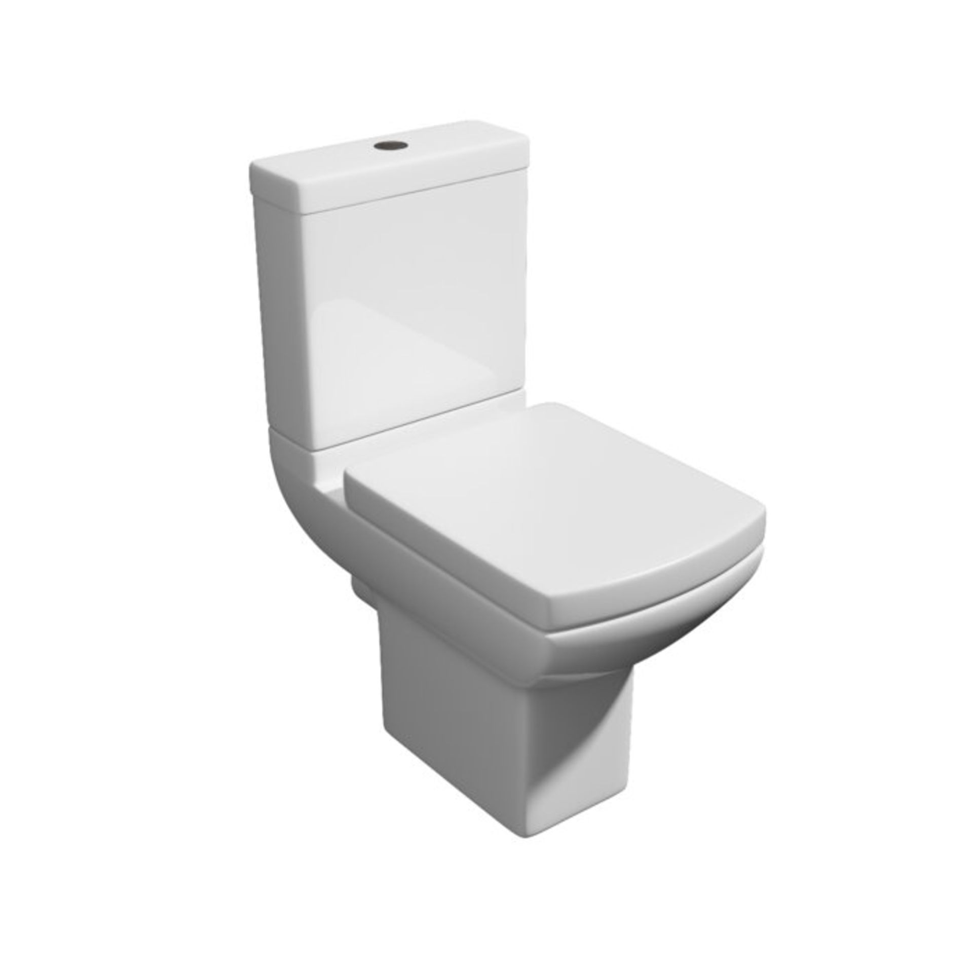 Slavkov Close Coupled Toilet - RRP £109.99 BASE ONLY NO LID