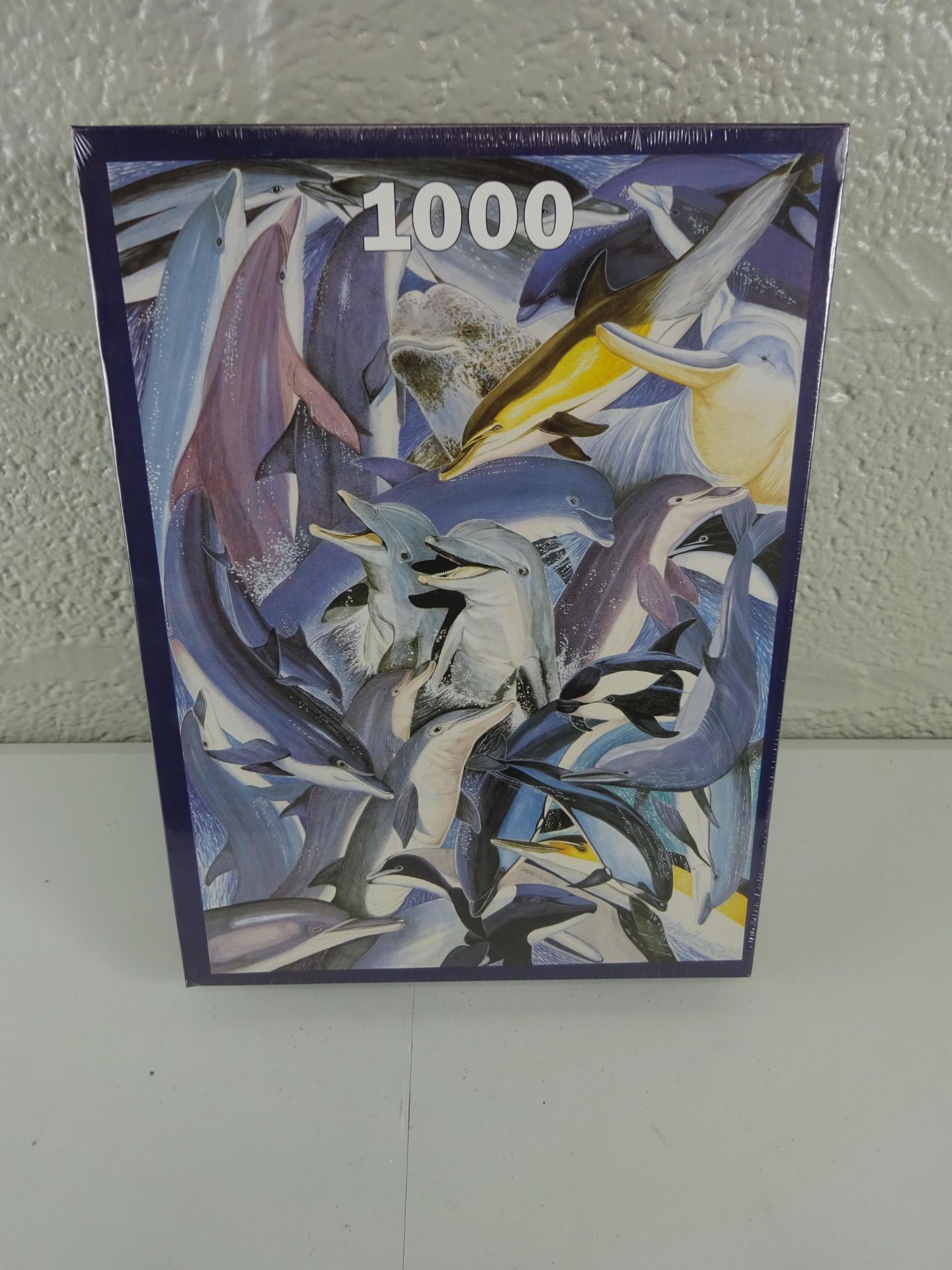X2 BRAND NEW 1000PC DOLPHIN PUZZLE