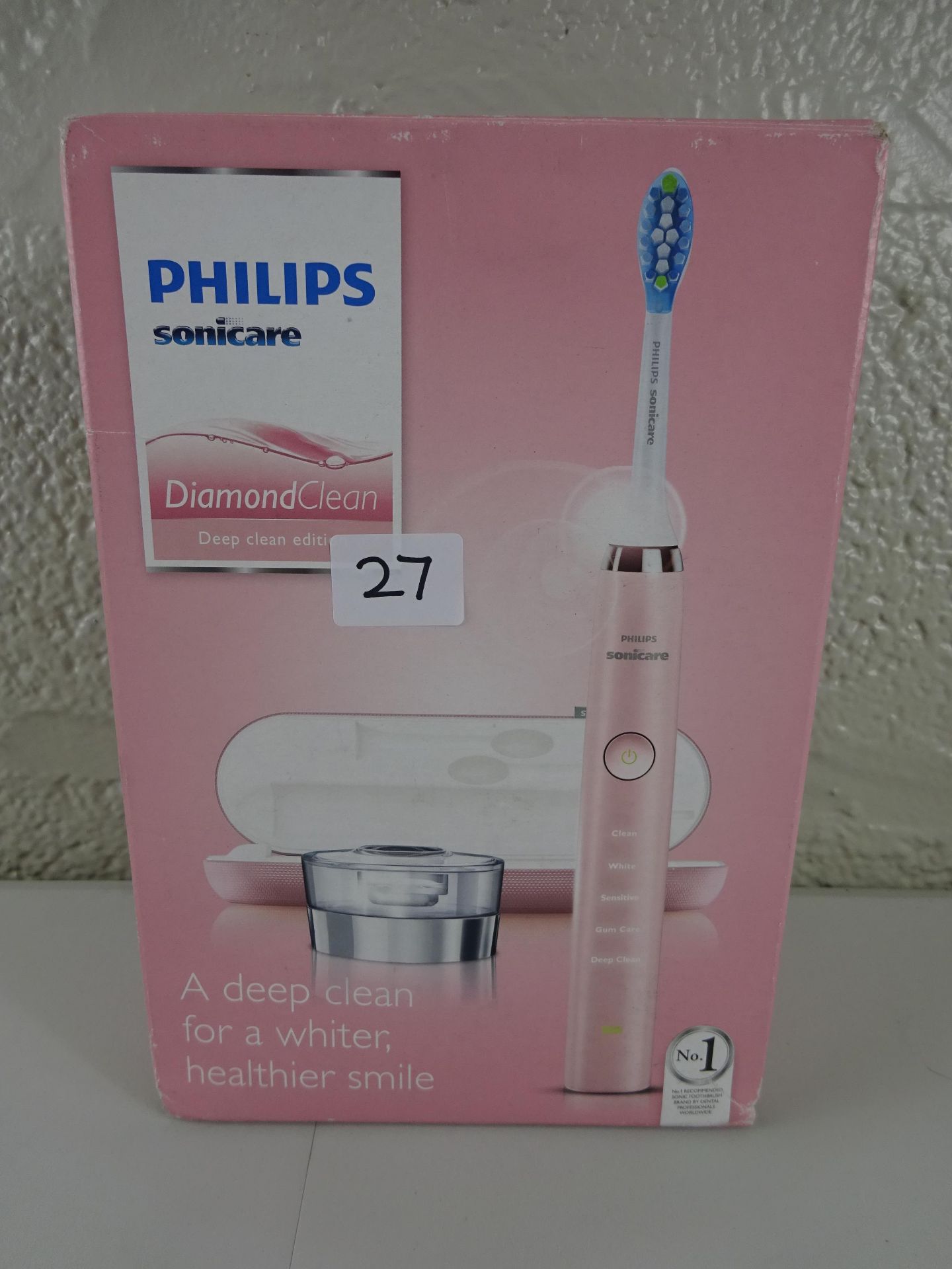 Philips DiamondClean Sonic Electric Toothbrush - Pink - RRP £300.00