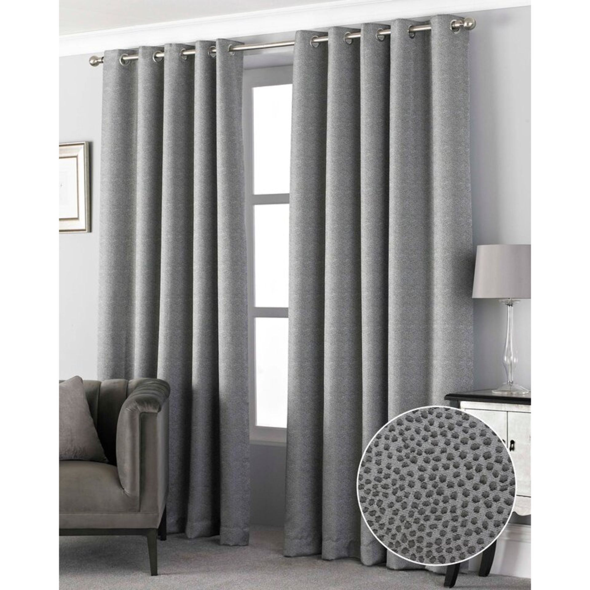 Waukegan Grommet Room Darkening Curtains - RRP £99.30