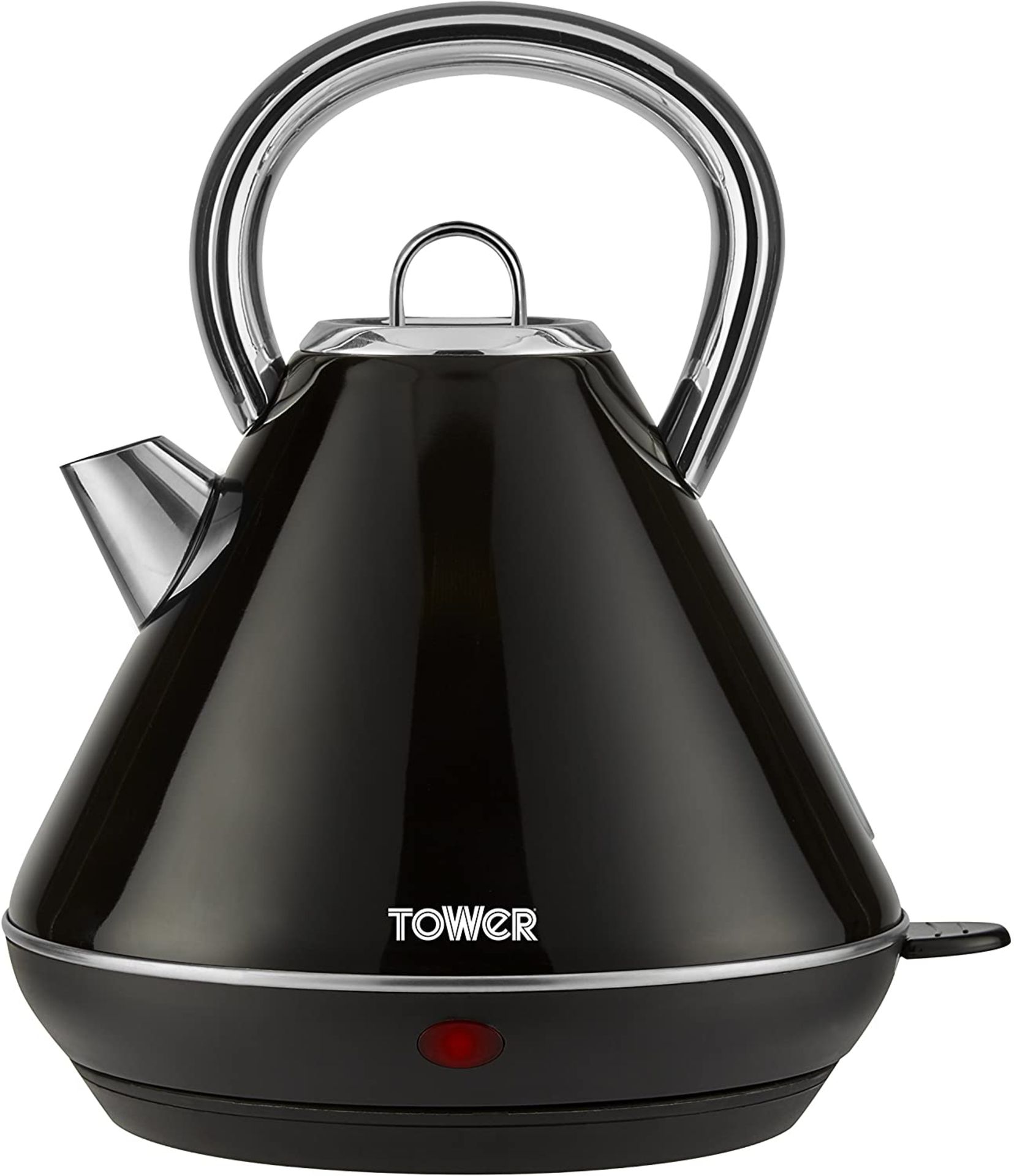 Brand New Tower 1.8L Infinity Black Rapid Boil Kettle With Swivel Base - RRP £30. - Image 2 of 2