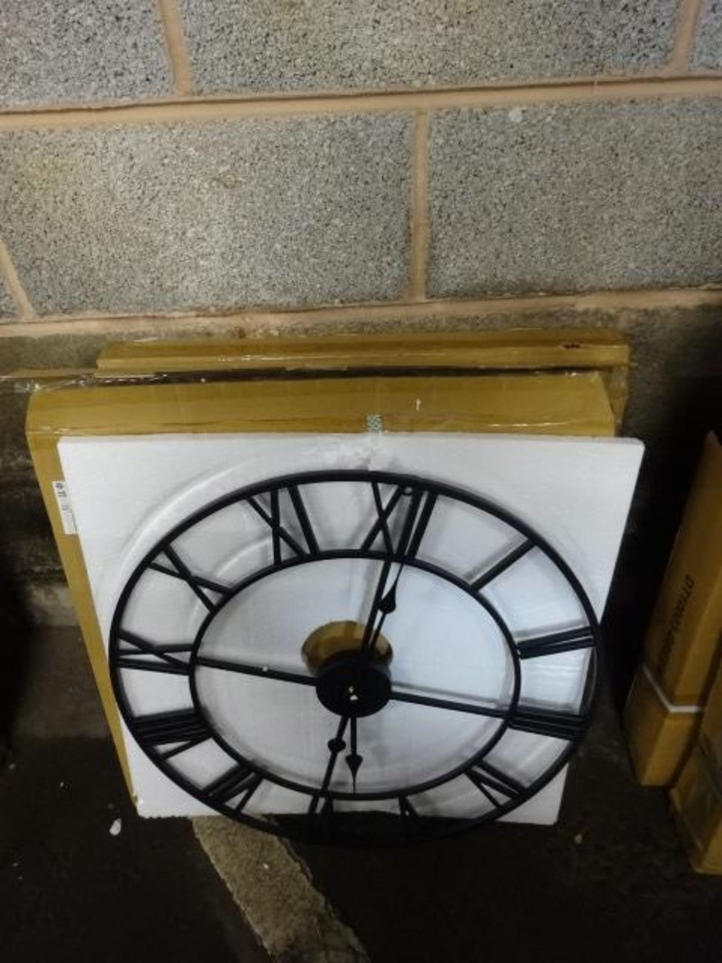 3 METAL CLOCKS