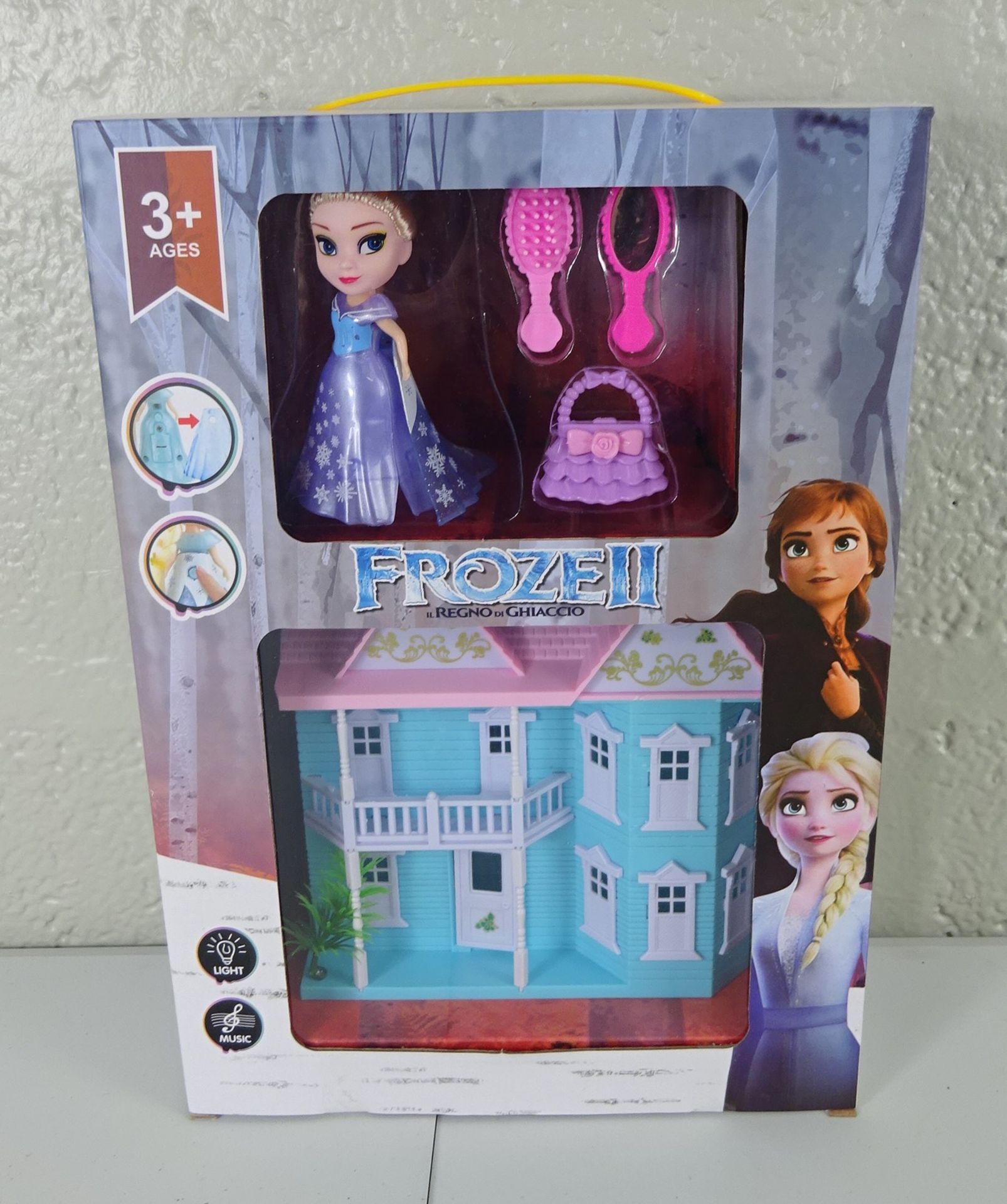 FROZEN 2 DOLL, ACCESSORIES AND HOUSE
