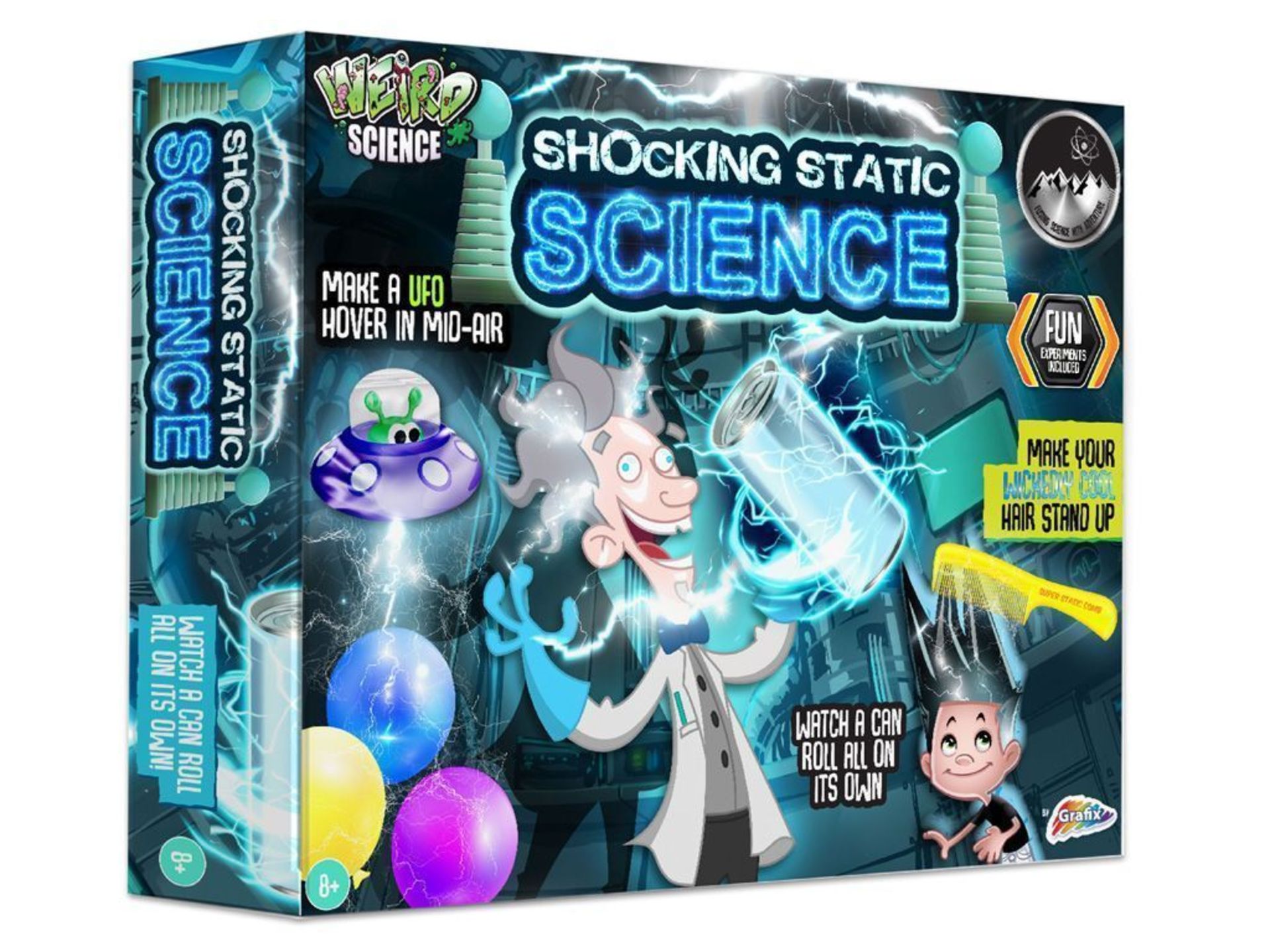 WEIRD SCIENCE SHOCKING STATIC SCIENCE