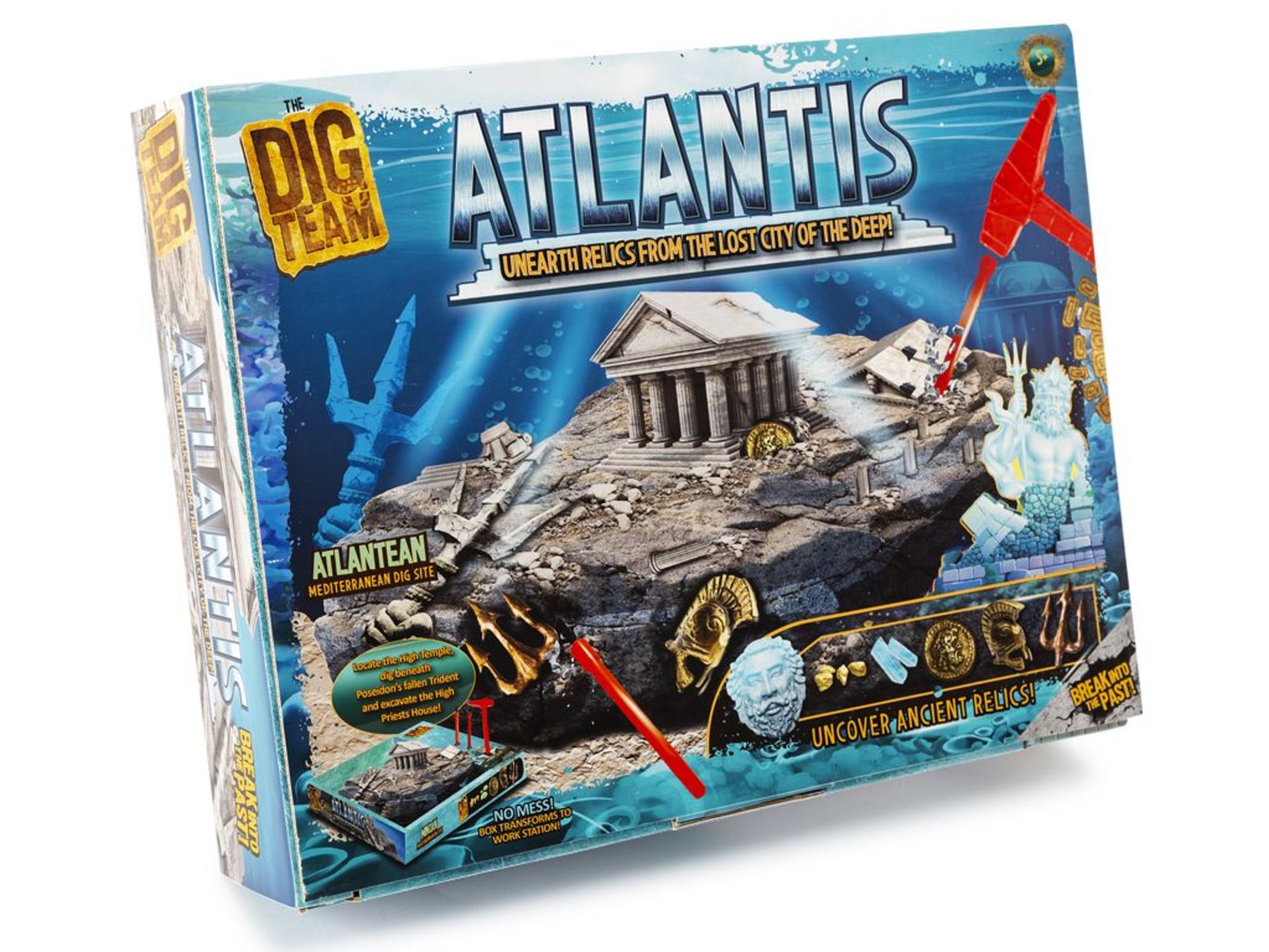 THE DIG TEAM ATLANTIS, UNEARTH RELICS FROM THE LOST CITY OF THE DEEP