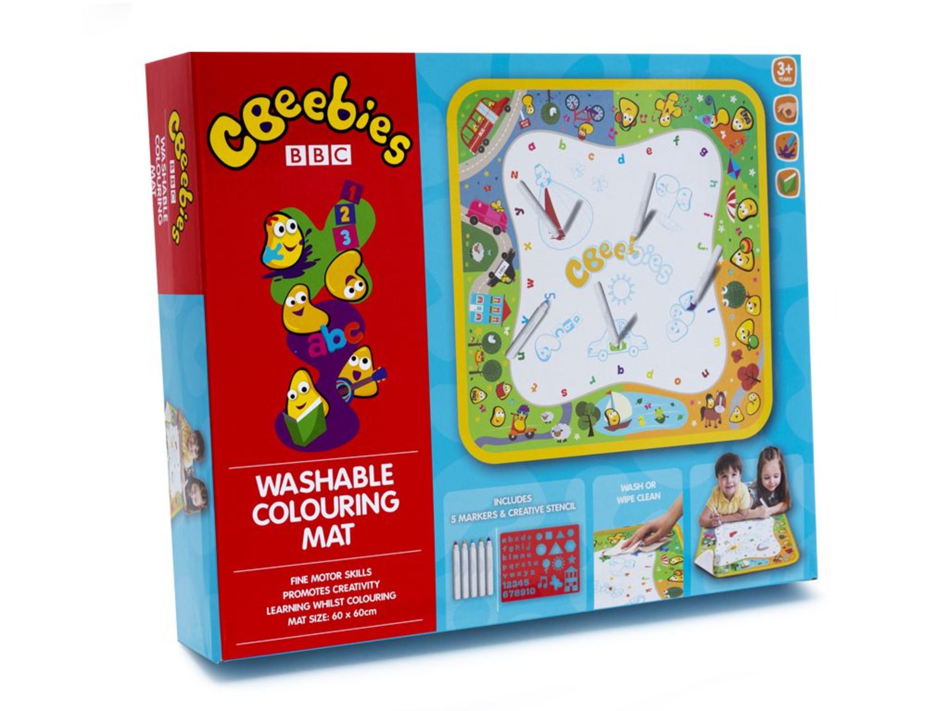 CBEEBIES WASHERBLE COLOURING MAT