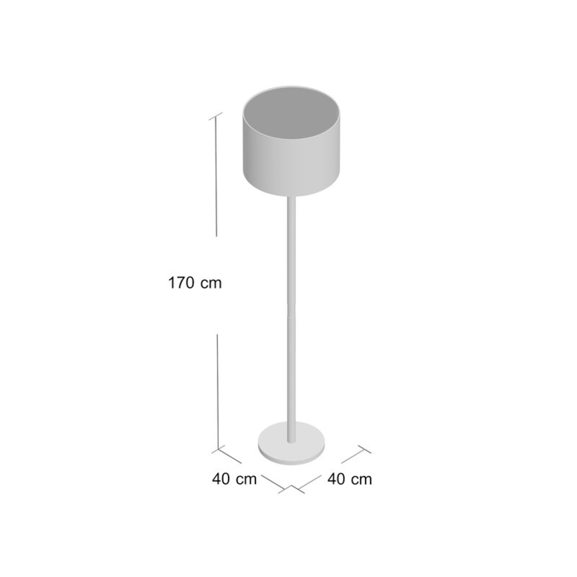 Sally 170cm Floor Lamp - RRP £107.99 - Image 2 of 2