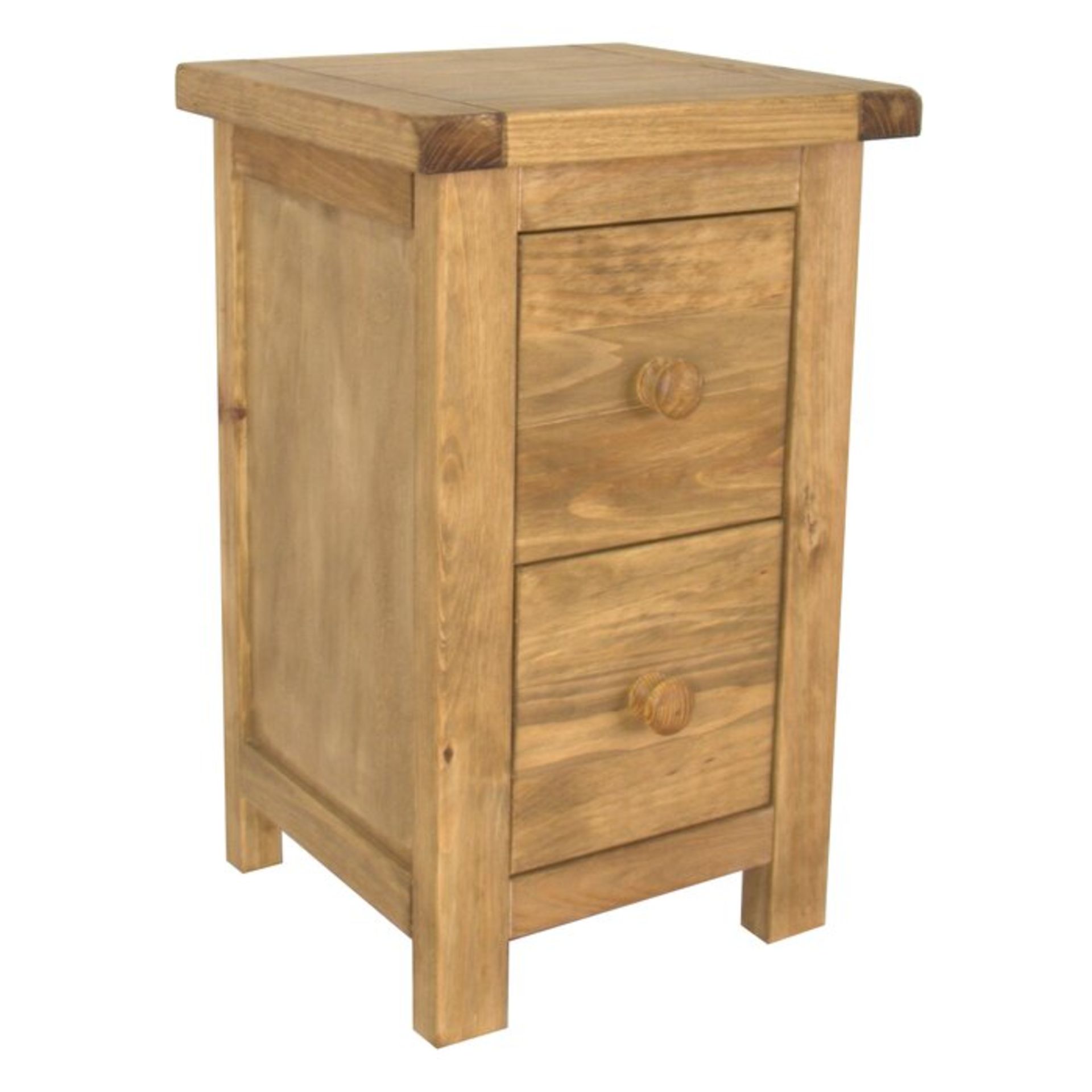 Faucher 2 Drawer Bedside Table -RRP £67.45