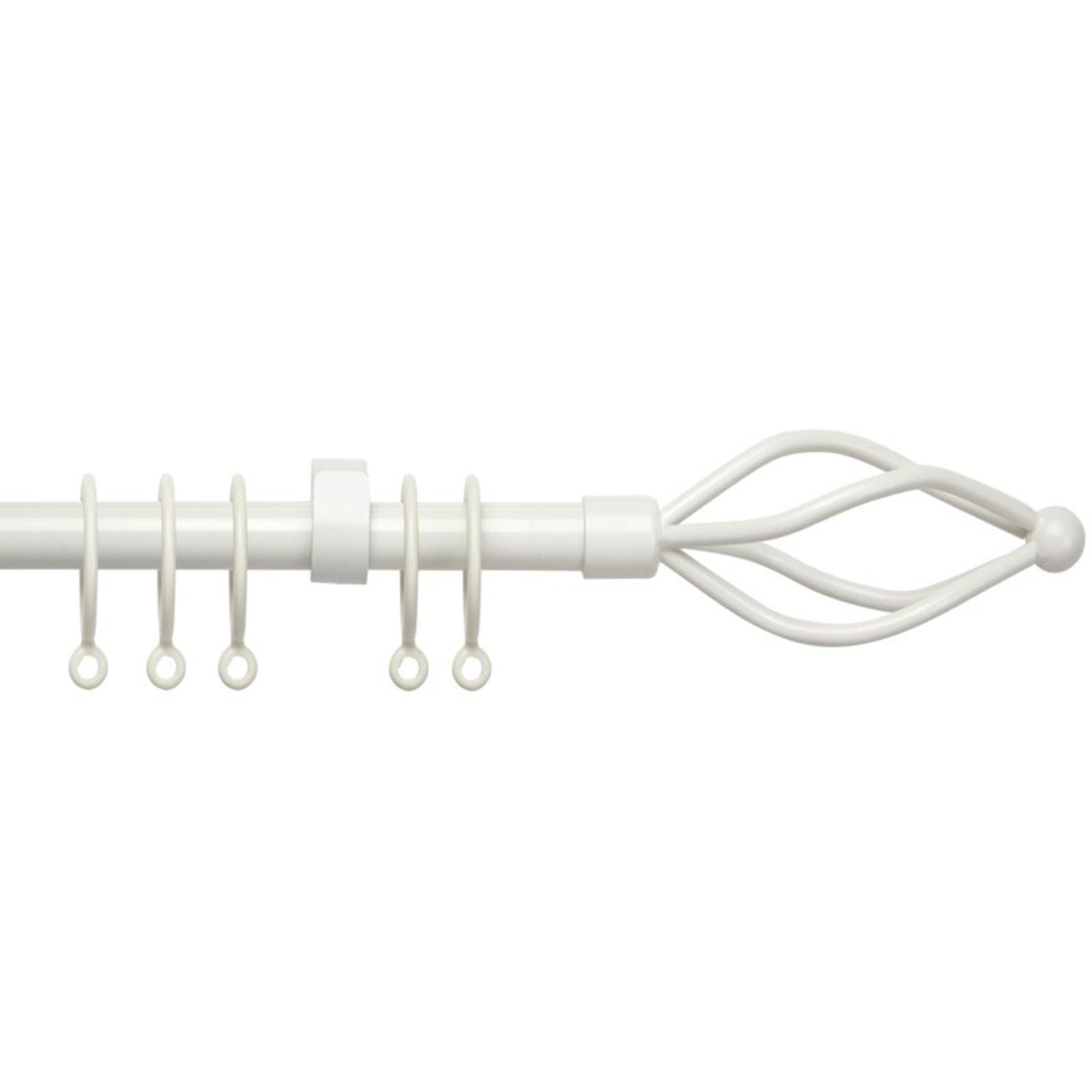 Jetta Extendable Single Curtain Rod - RRP £24.98